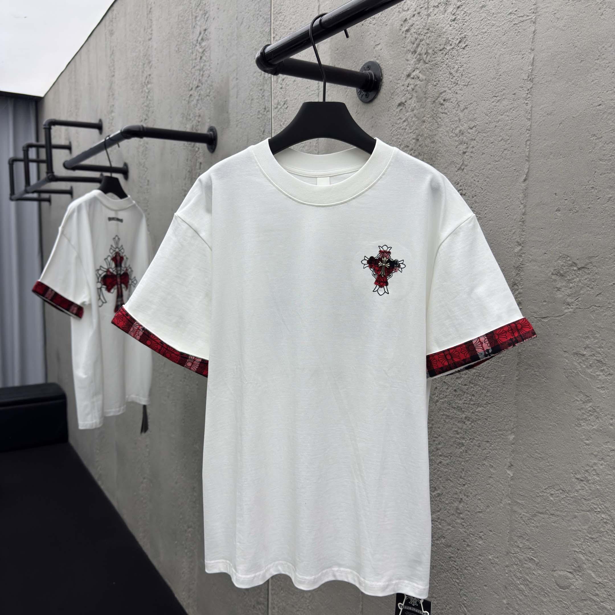 Chrome Hearts Cotton Tee - EUR FASHION