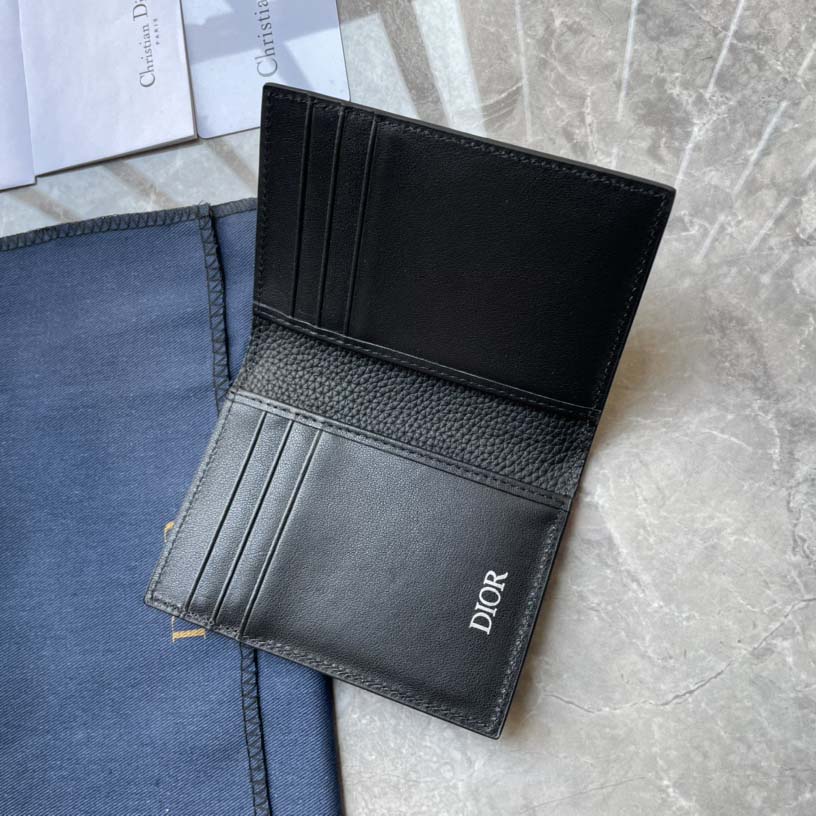 Dior Vertical Bifold Card Holder  - EUR FASHION