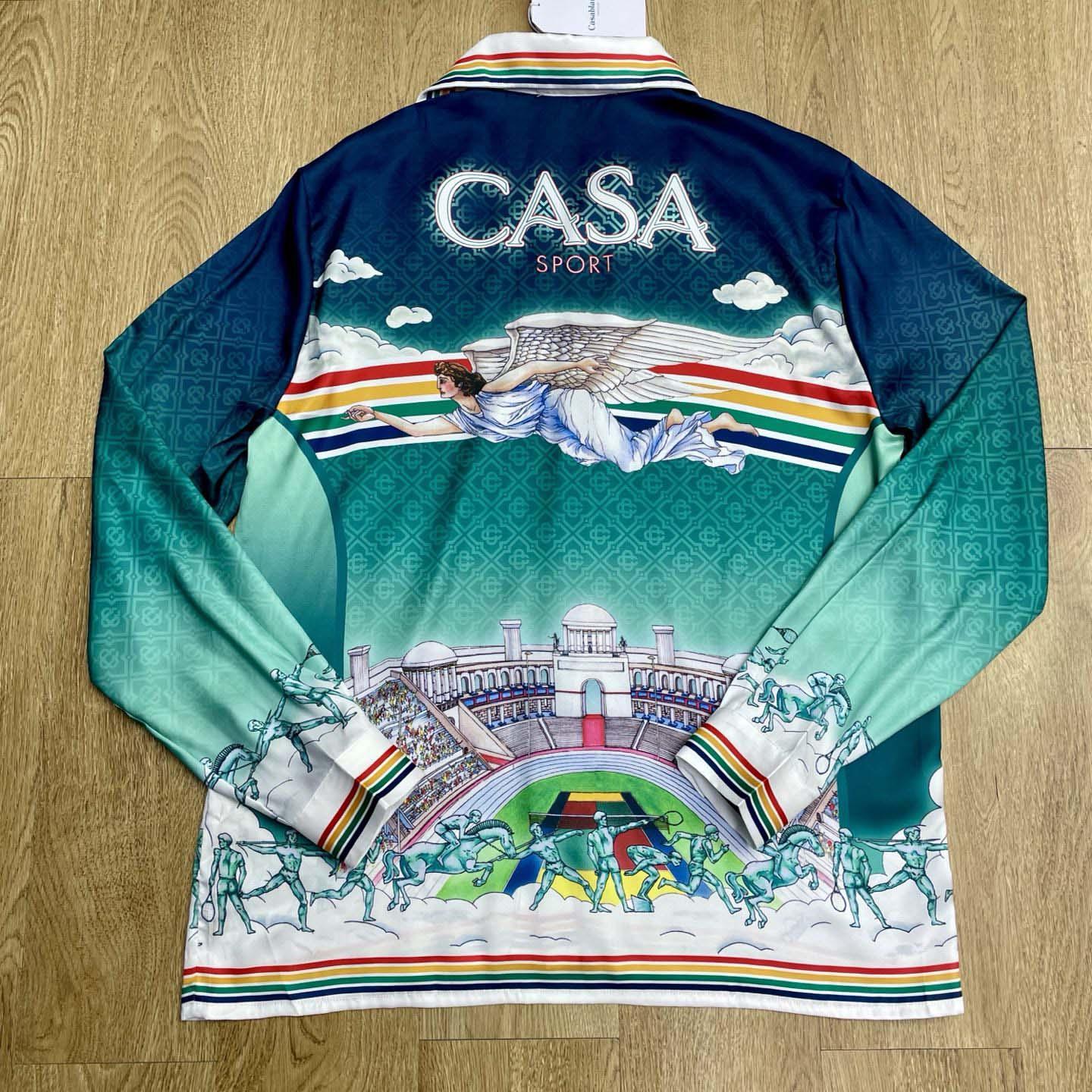 Casablanca La Deesse Du Stade shirt   CA3523 - EUR FASHION