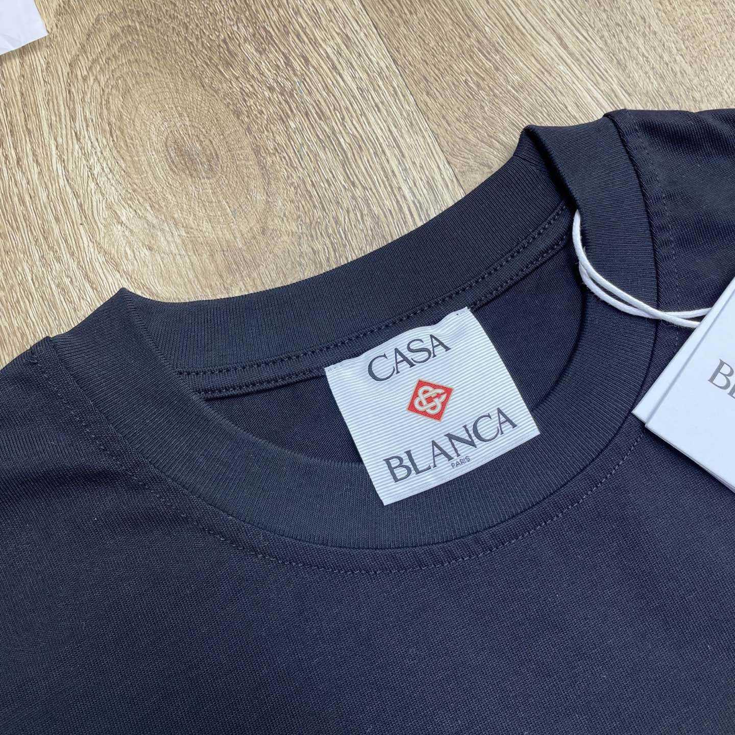 Casablanca Organic-cotton T-shirt - EUR FASHION