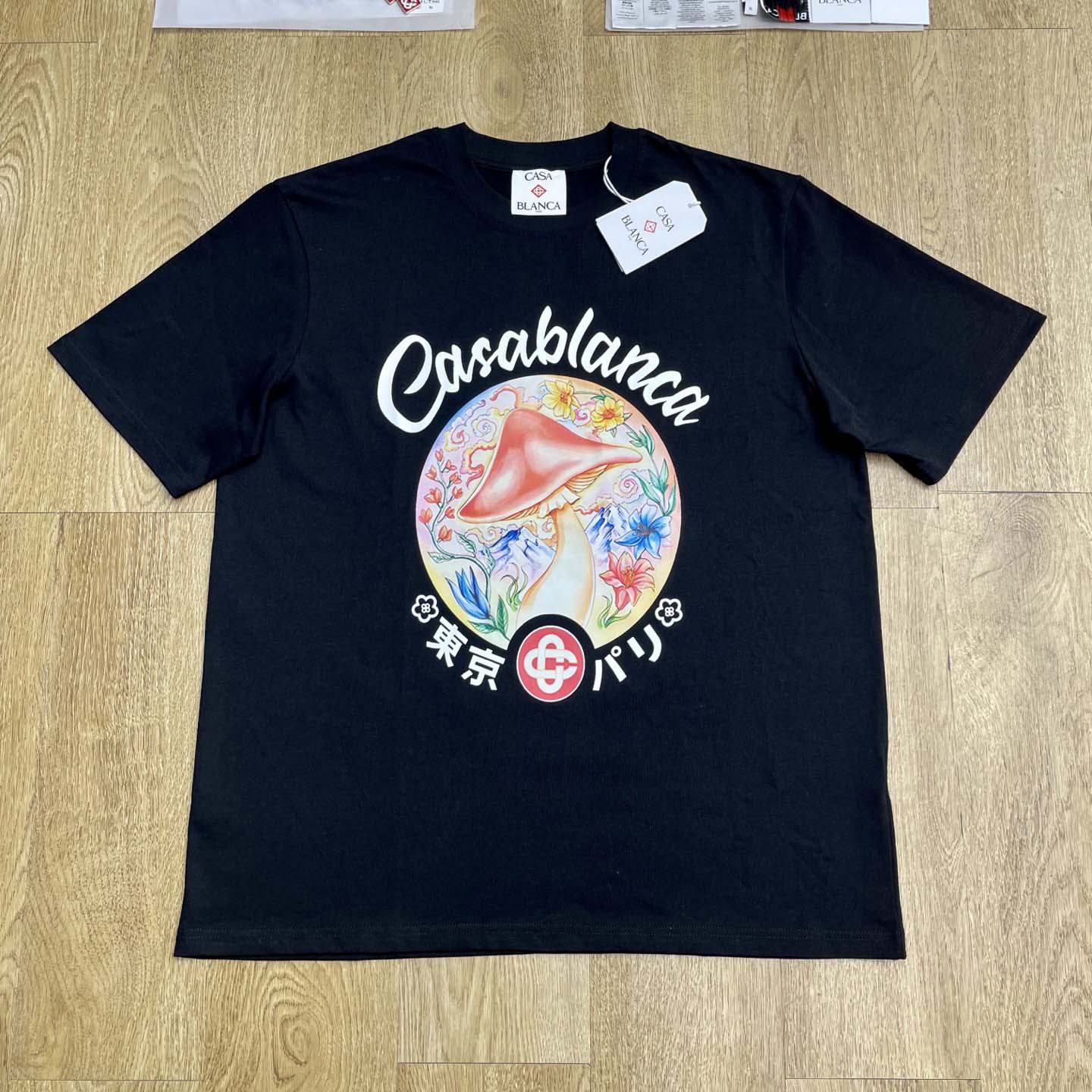 Casablanca Organic-cotton T-shirt - EUR FASHION