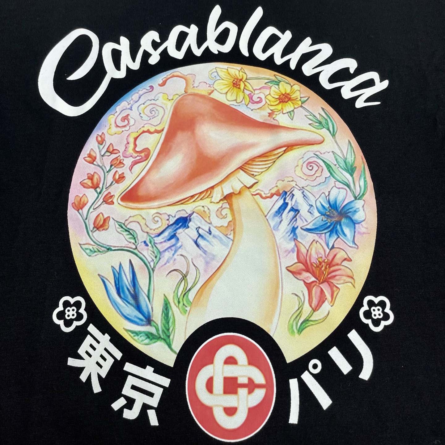Casablanca Organic-cotton T-shirt - EUR FASHION