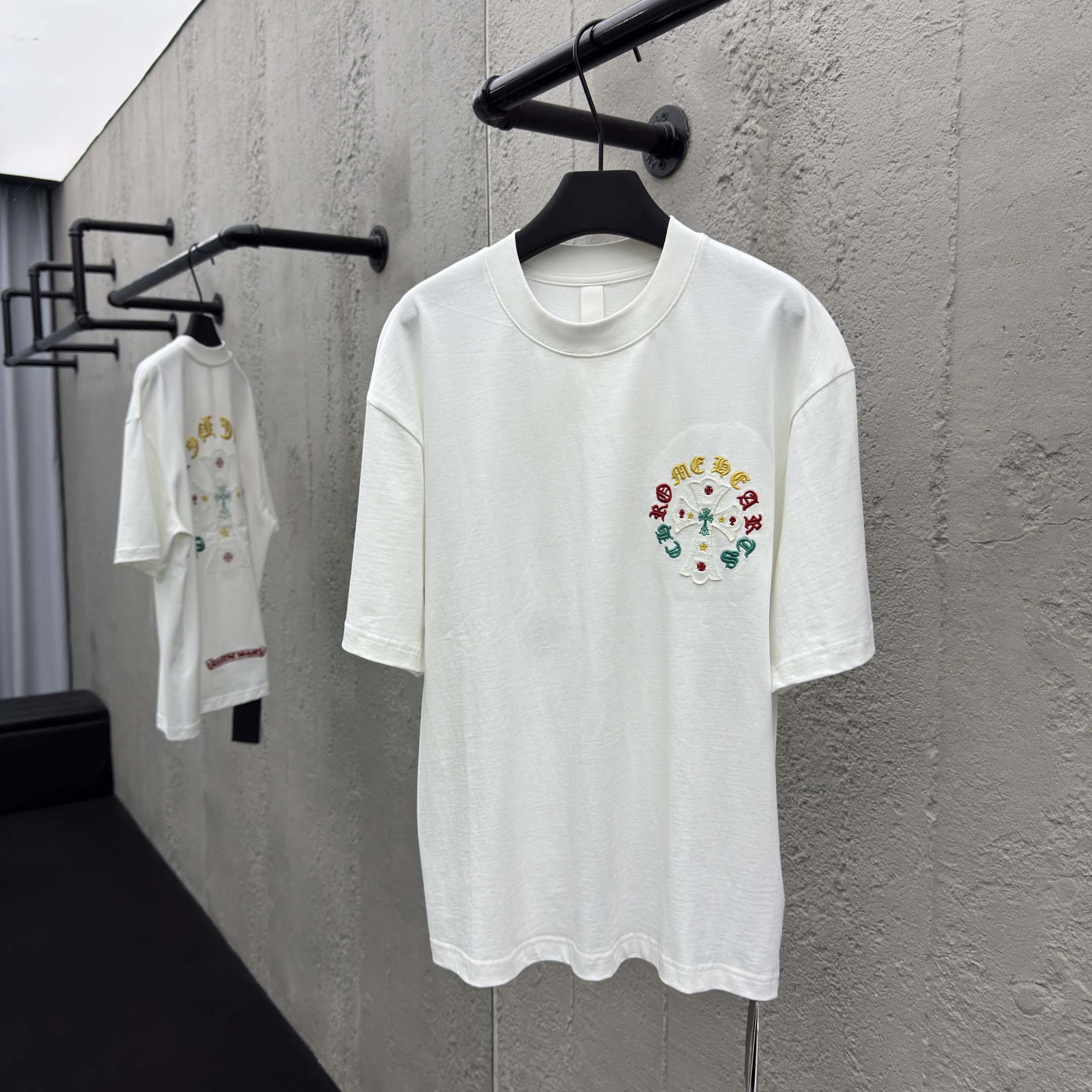 Chrome Hearts Cotton Tee - EUR FASHION