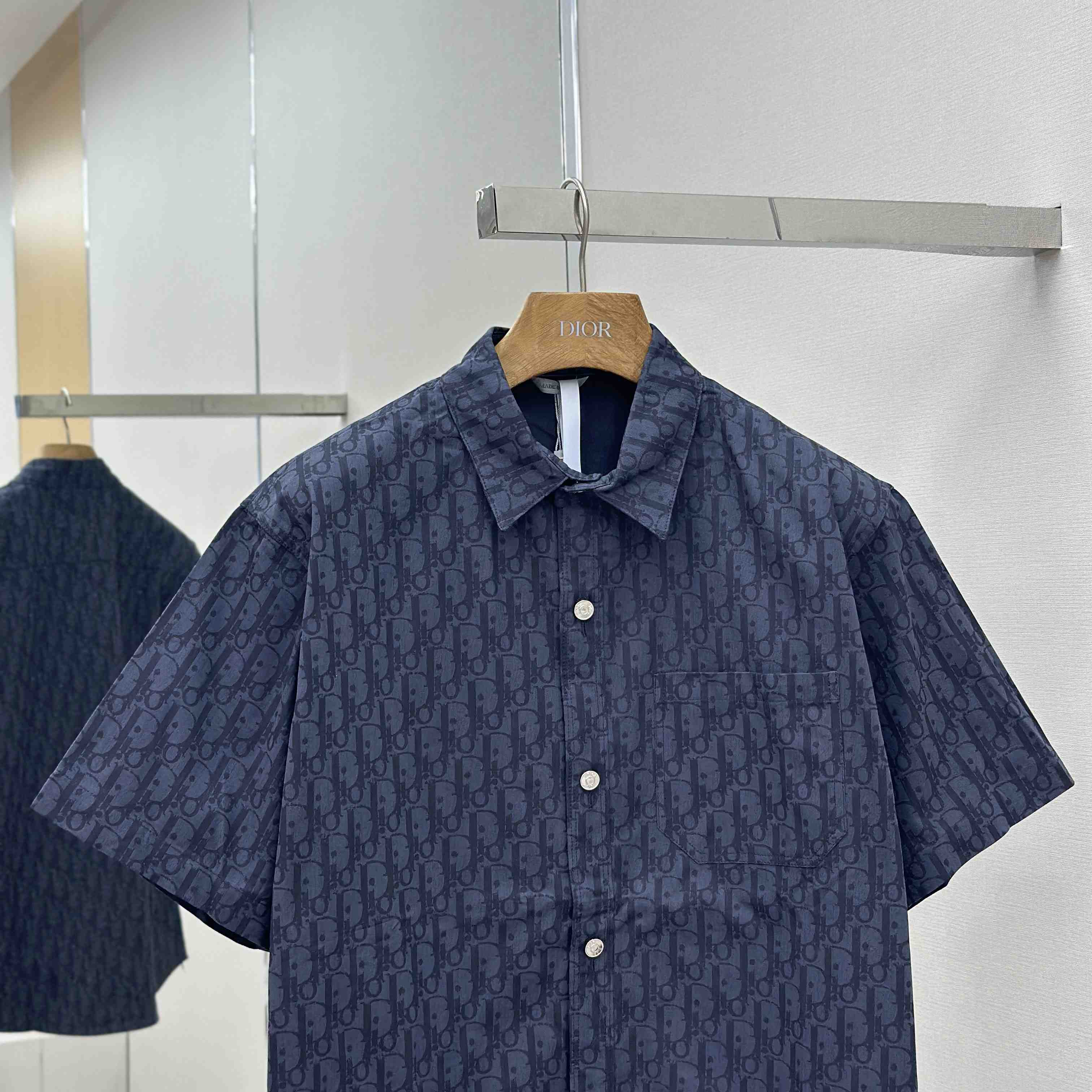 Dior Oblique Short-Sleeved Shirt - EUR FASHION