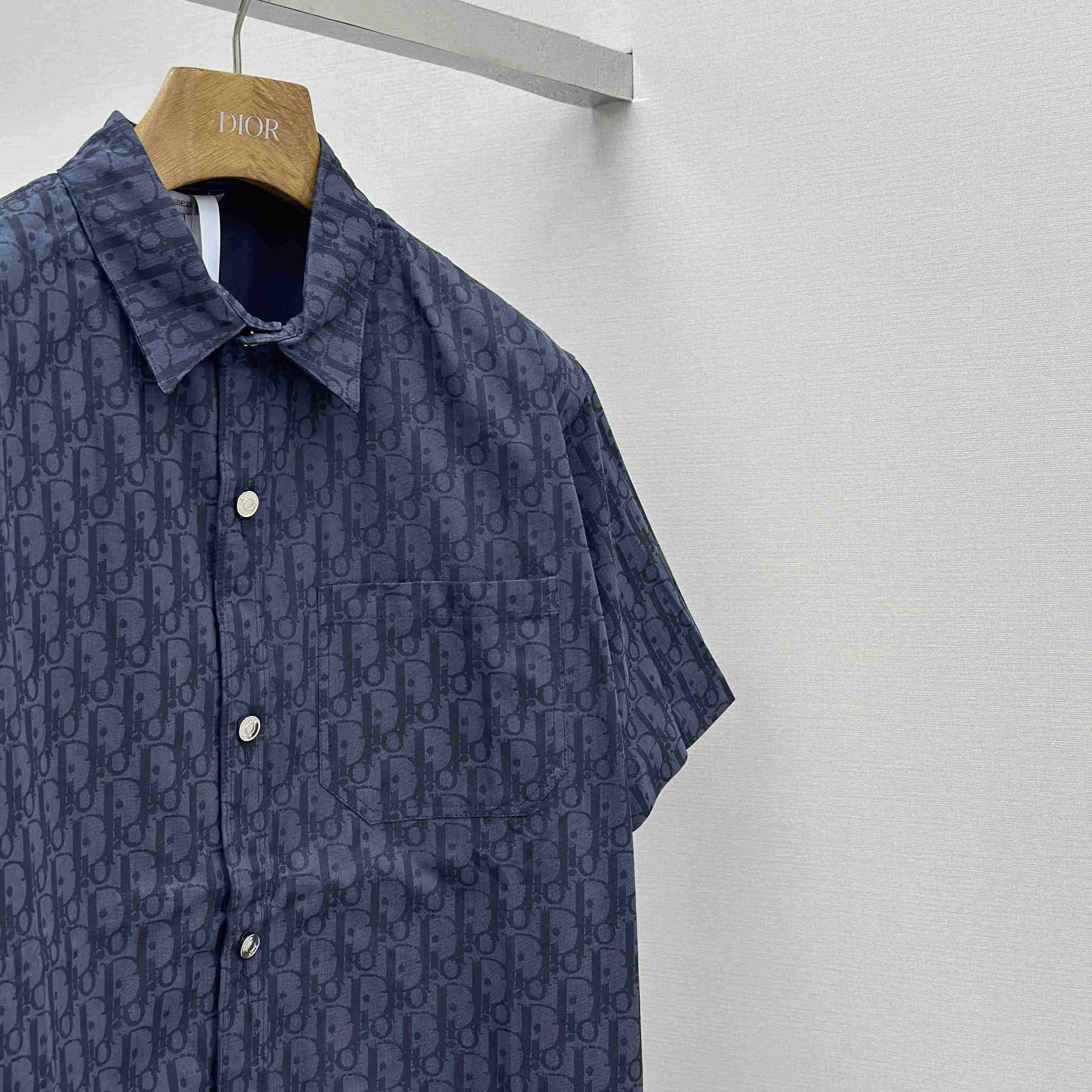 Dior Oblique Short-Sleeved Shirt - EUR FASHION