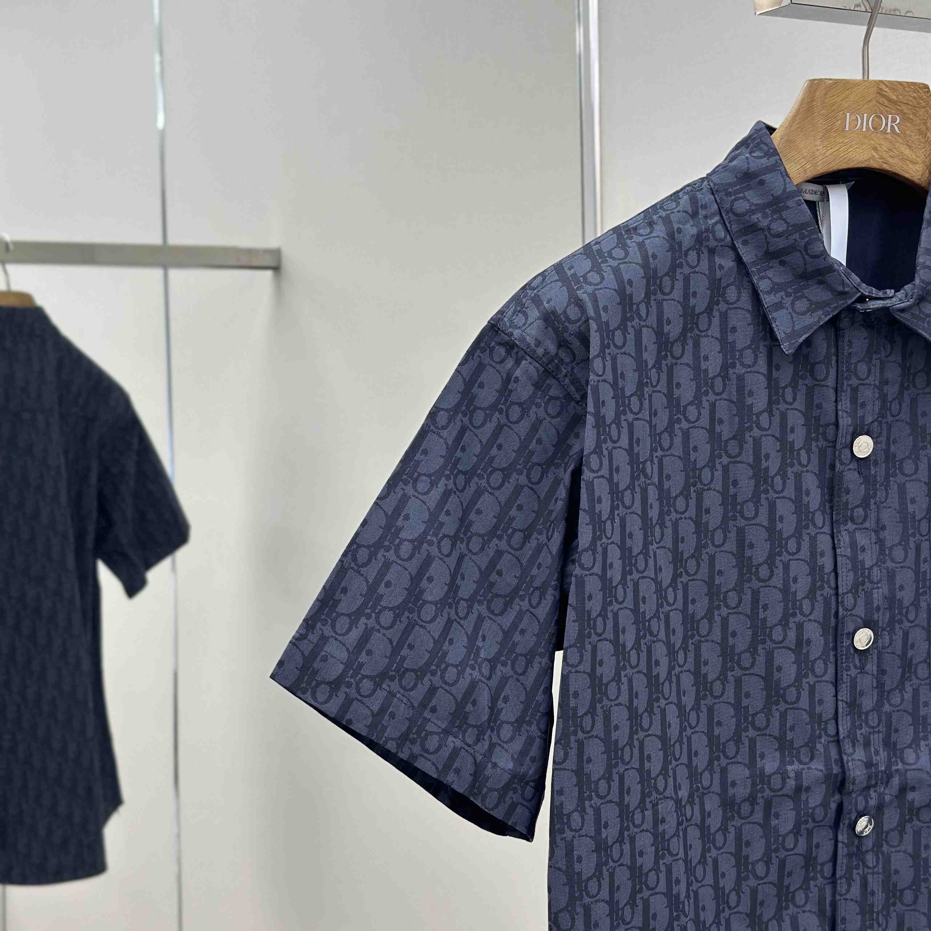 Dior Oblique Short-Sleeved Shirt - EUR FASHION