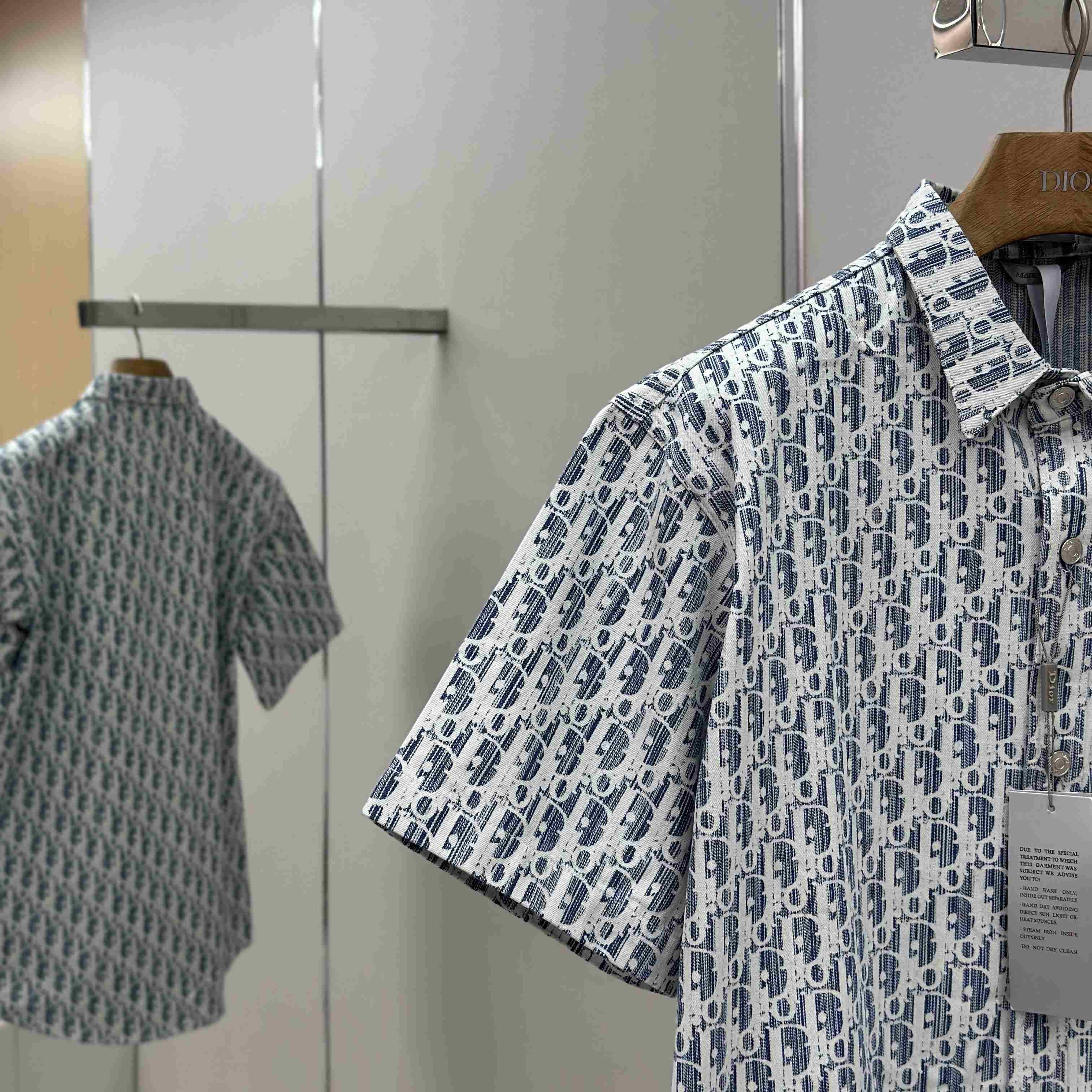 Dior Oblique Short-Sleeved Shirt - EUR FASHION