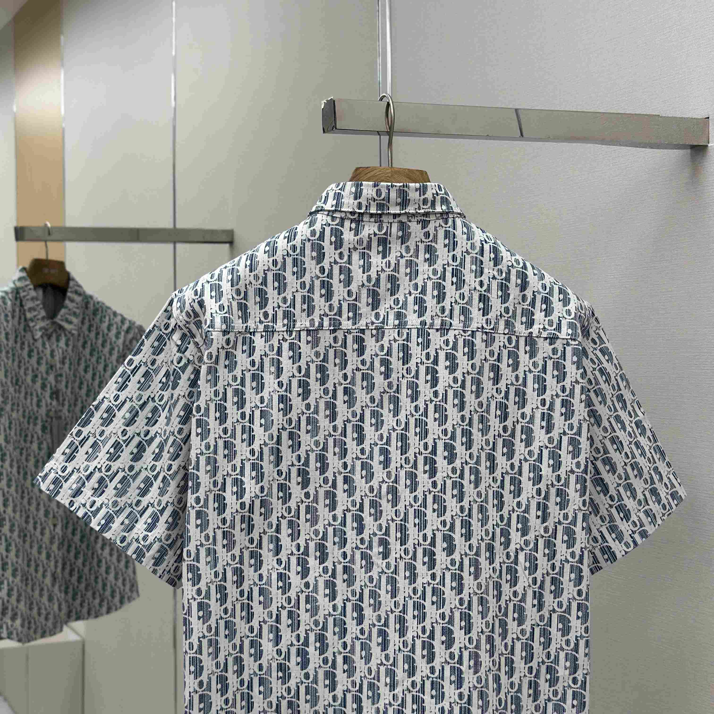 Dior Oblique Short-Sleeved Shirt - EUR FASHION