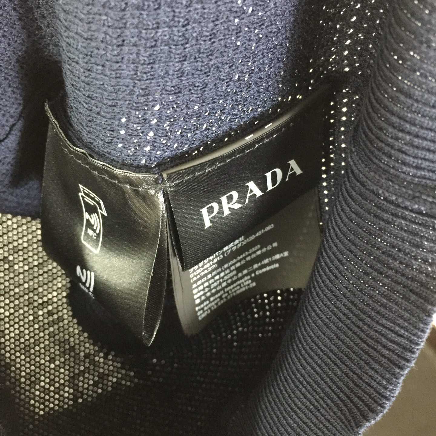 Prada Blue T-Shirt In Silk And Cotton - EUR FASHION
