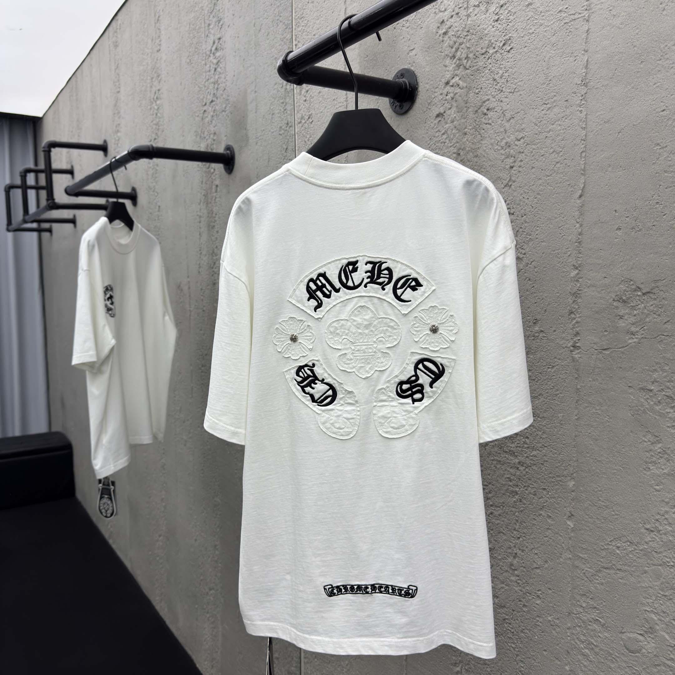 Chrome Hearts Cotton Tee - EUR FASHION