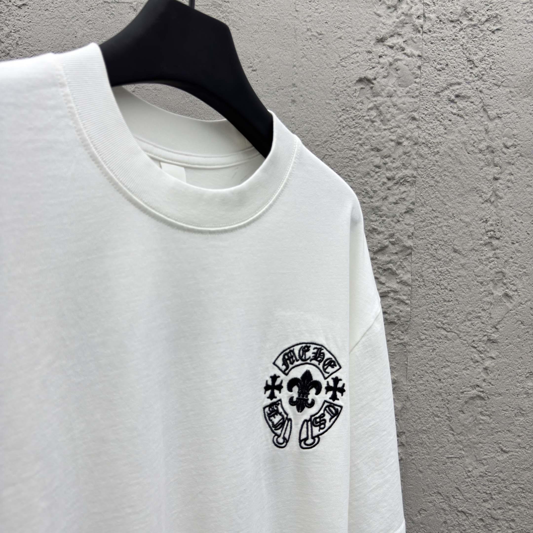 Chrome Hearts Cotton Tee - EUR FASHION