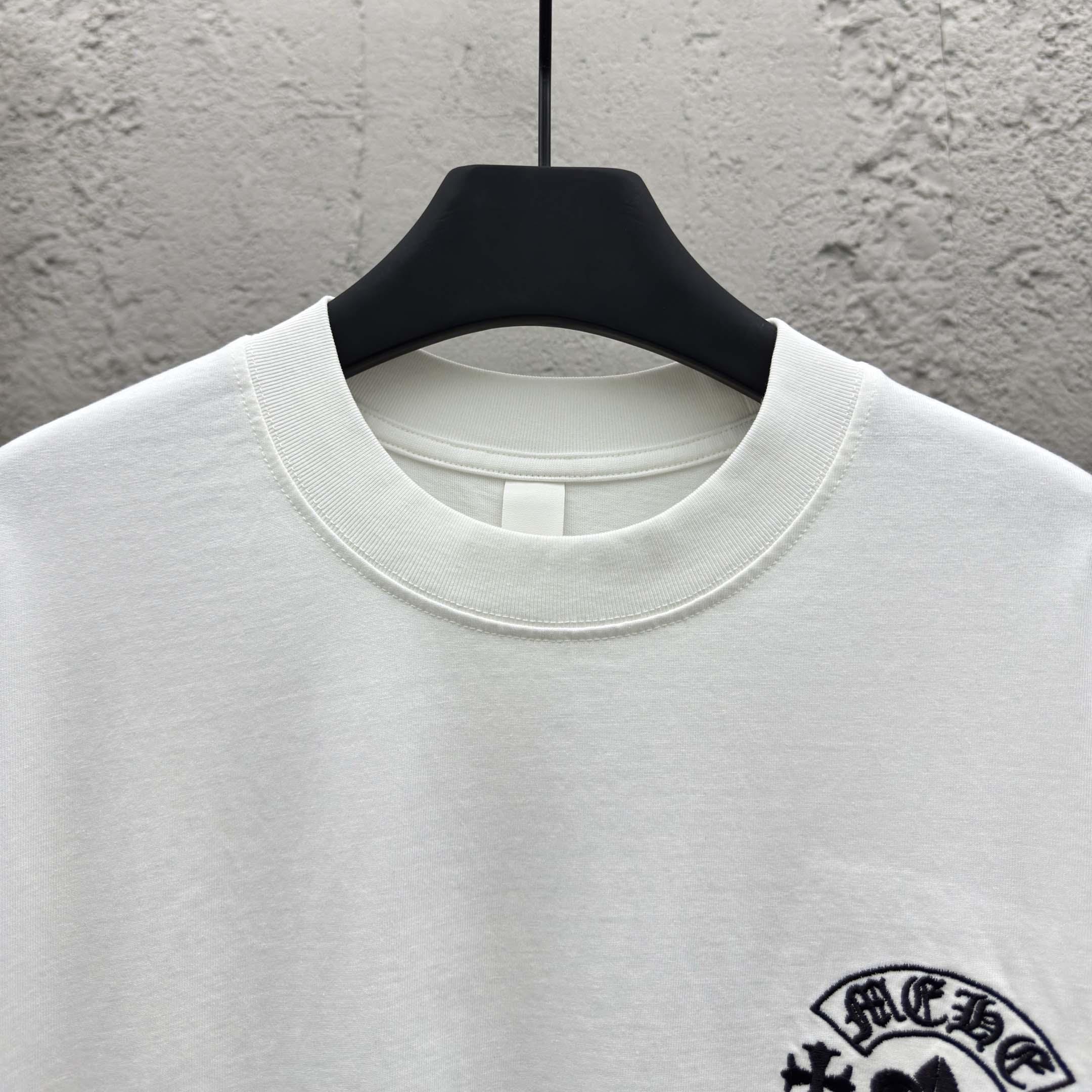 Chrome Hearts Cotton Tee - EUR FASHION