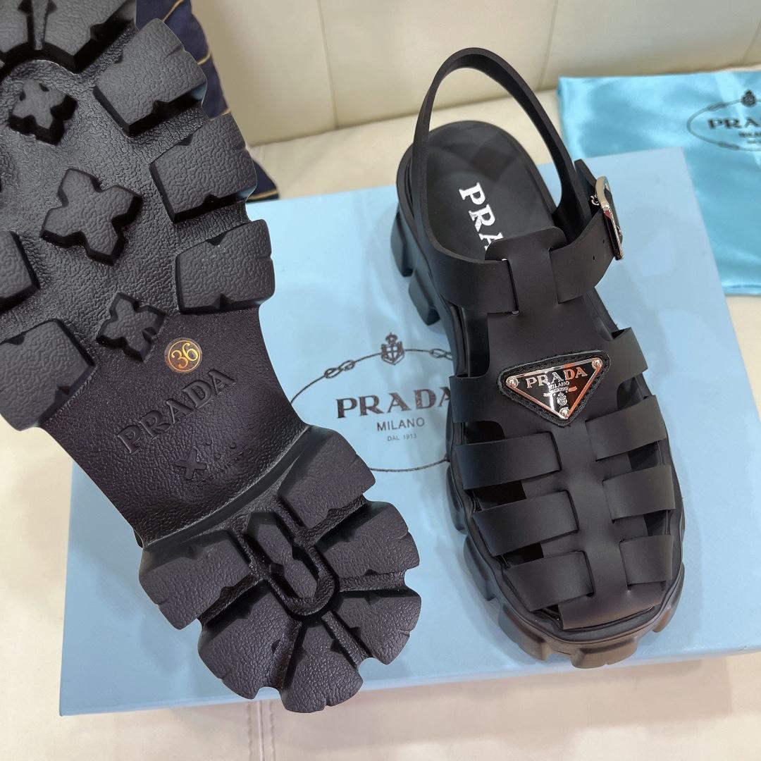Prada Foam Rubber Sandals - EUR FASHION