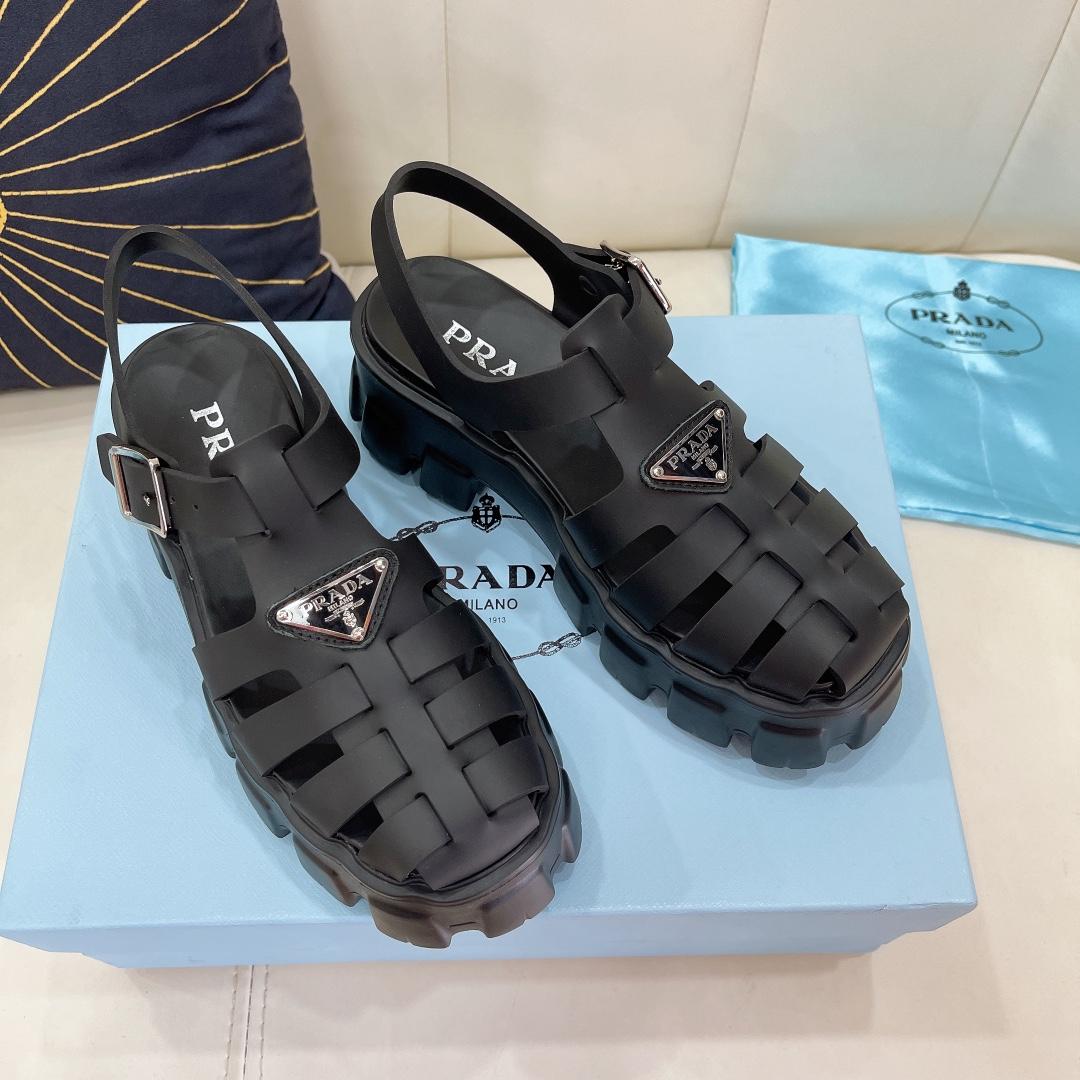 Prada Foam Rubber Sandals - EUR FASHION