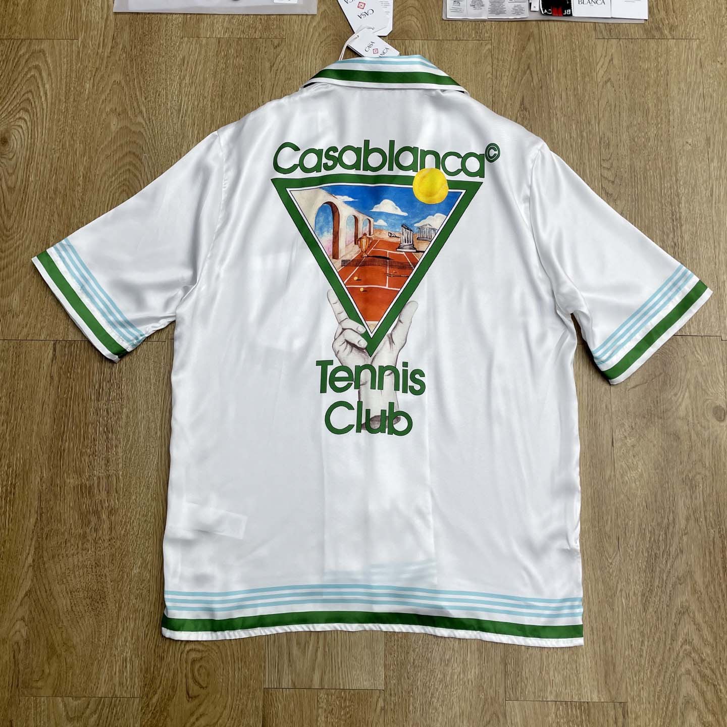 Casablanca Metaphysical Tennis Icon Shirt    CA3534 - EUR FASHION