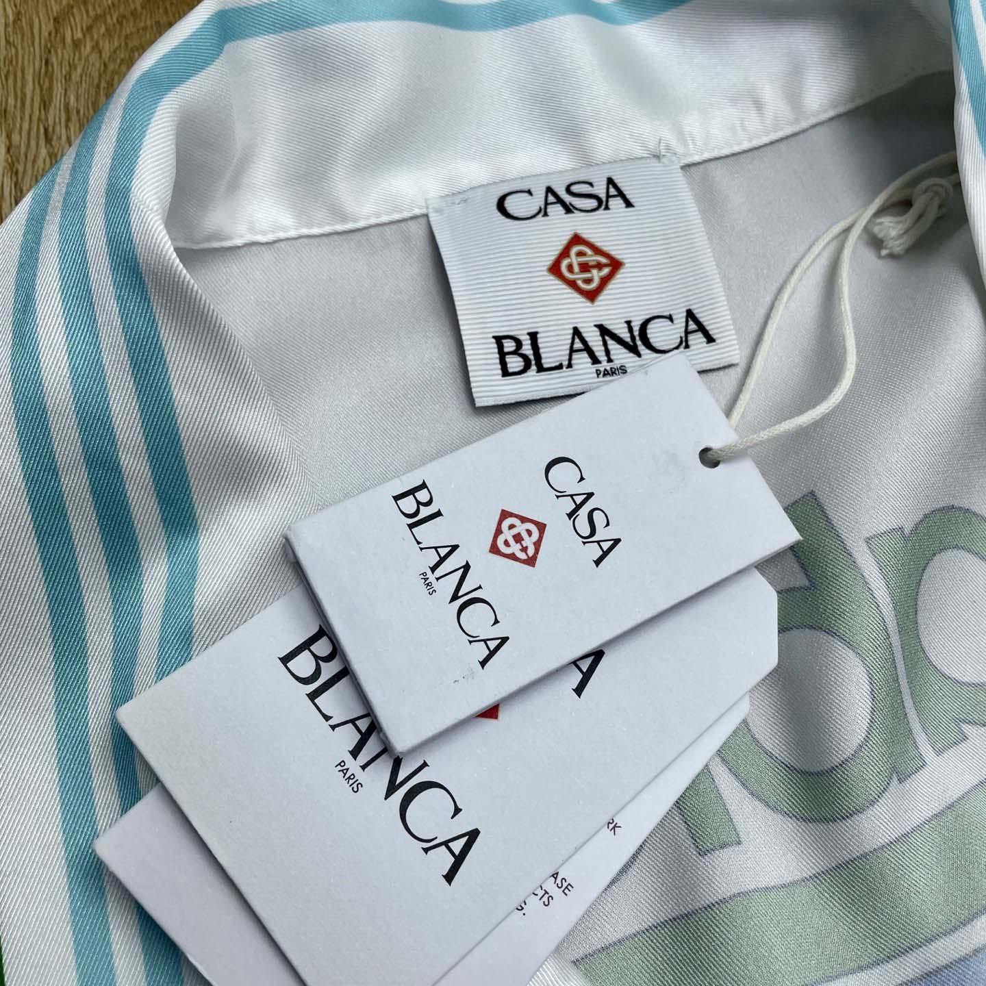 Casablanca Metaphysical Tennis Icon Shirt    CA3534 - EUR FASHION
