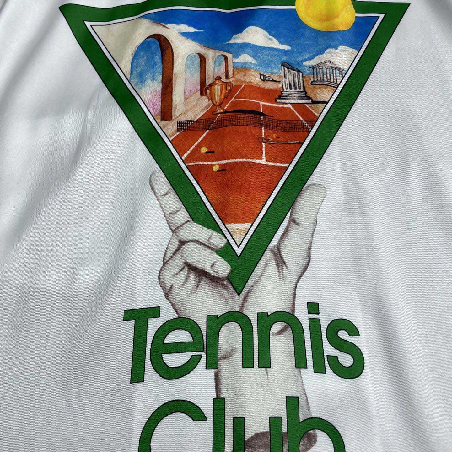 Casablanca Metaphysical Tennis Icon Shirt    CA3534 - EUR FASHION
