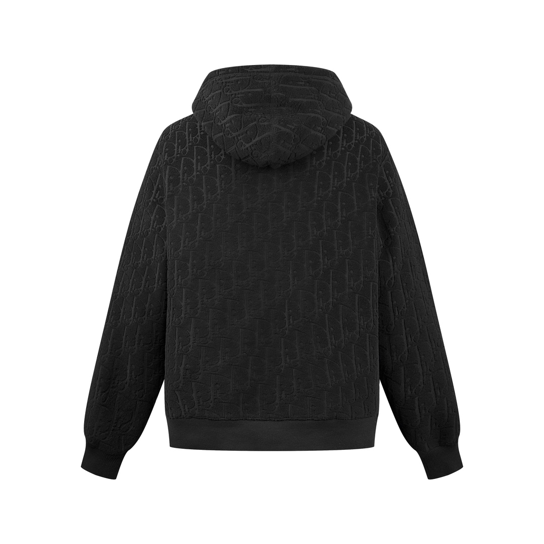 Dior Oblique Relaxed-Fit Hooded Sweatshirt  - EUR FASHION