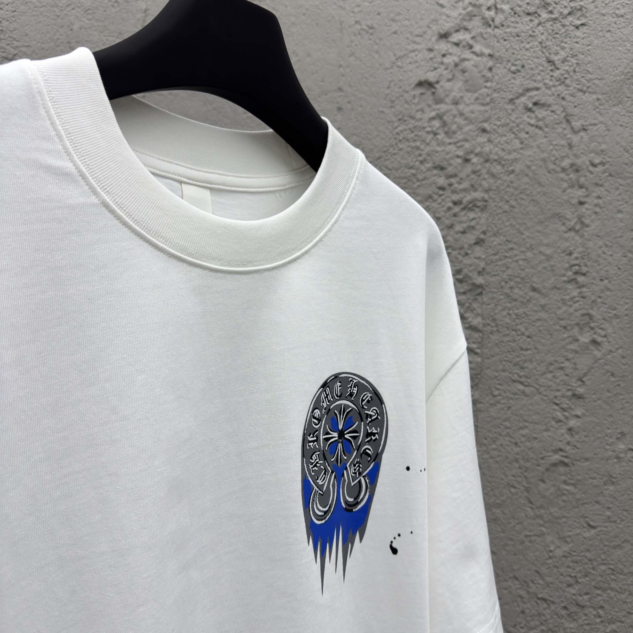 Chrome Hearts Cotton Tee - EUR FASHION
