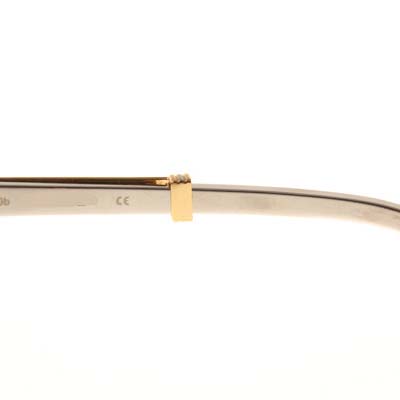 Cartier CT_1116679 Diamond Silver Diamond Stainless Steel Sunglasses In Gold Brown - EUR FASHION