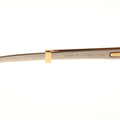 Cartier CT_1116679 Diamond Silver Diamond Stainless Steel Sunglasses In Gold Brown - EUR FASHION