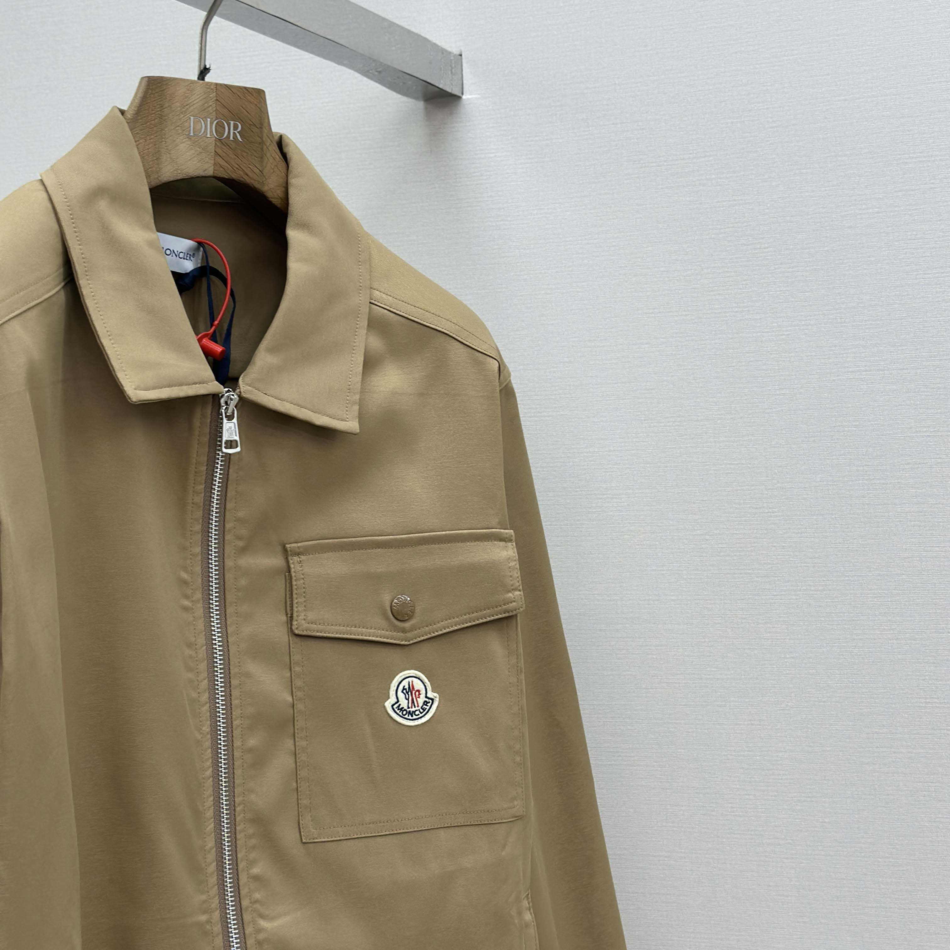 Moncler Gabardine Cotton Shirt Jacket - EUR FASHION