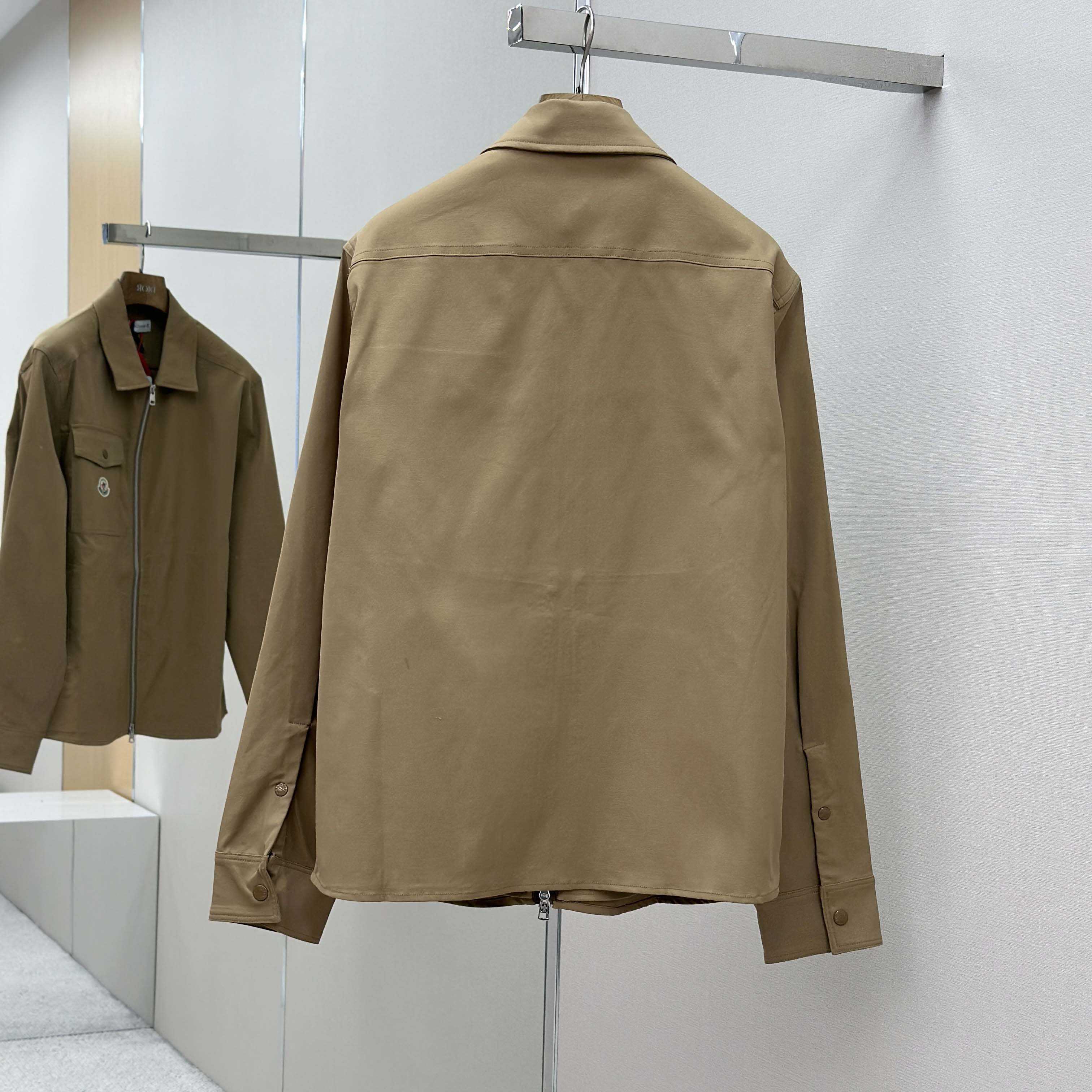 Moncler Gabardine Cotton Shirt Jacket - EUR FASHION