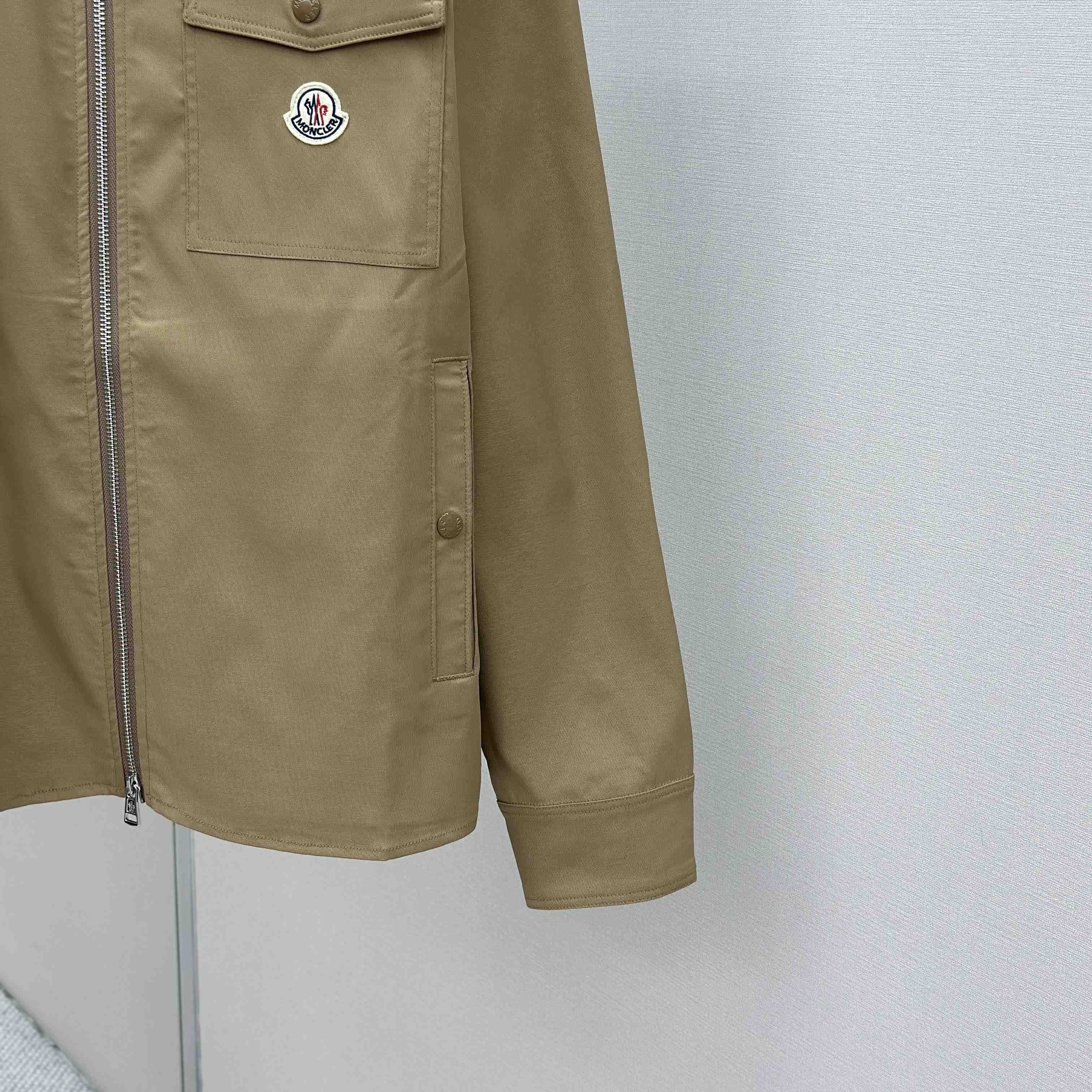 Moncler Gabardine Cotton Shirt Jacket - EUR FASHION