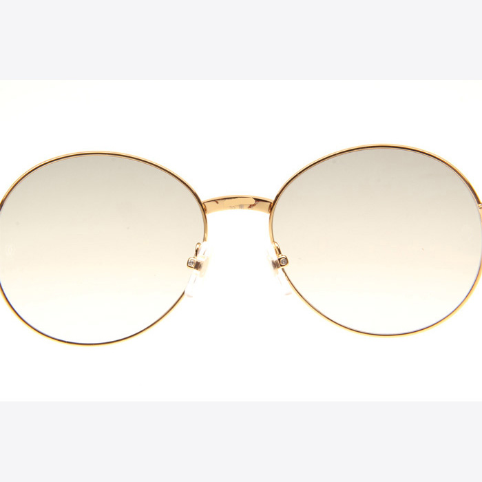 Cartier CT1990-0692 Wood Sunglasses In Gold Grey - EUR FASHION