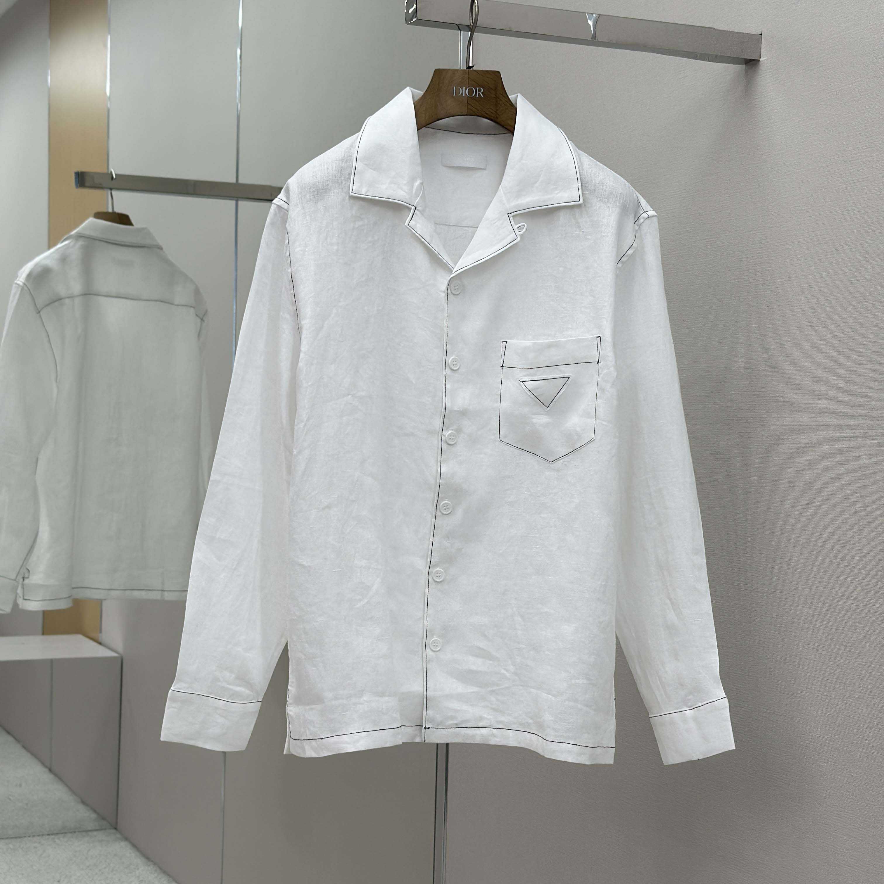 Prada Linen Shirt - EUR FASHION