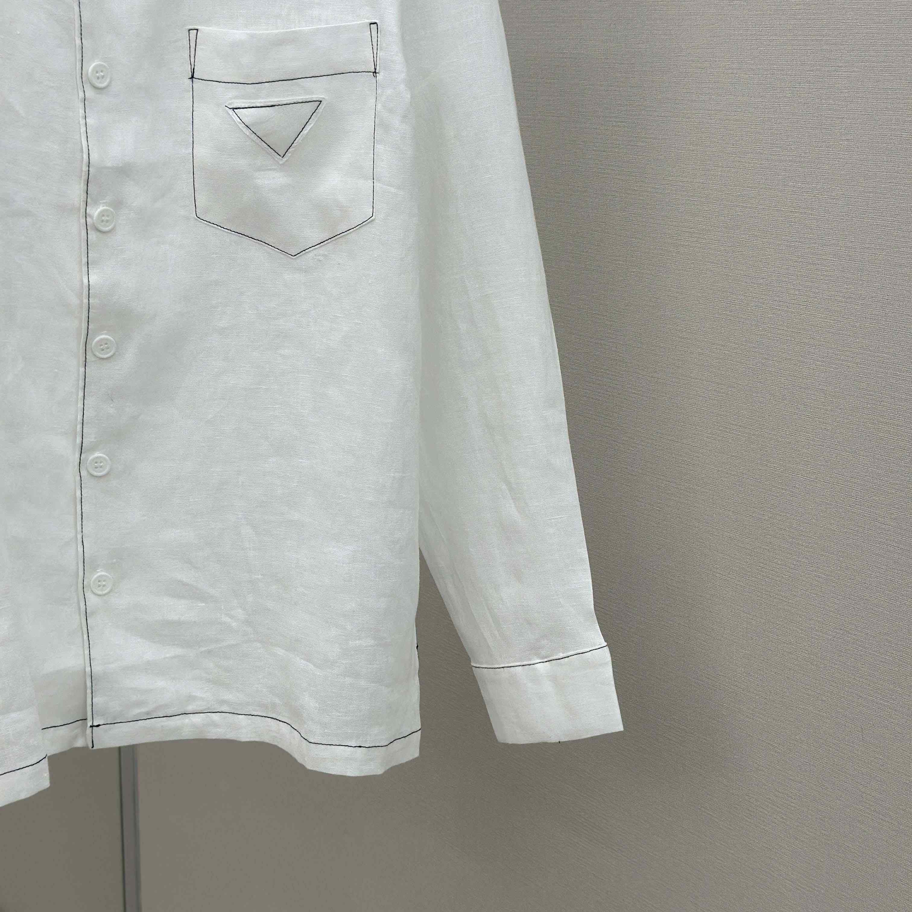 Prada Linen Shirt - EUR FASHION