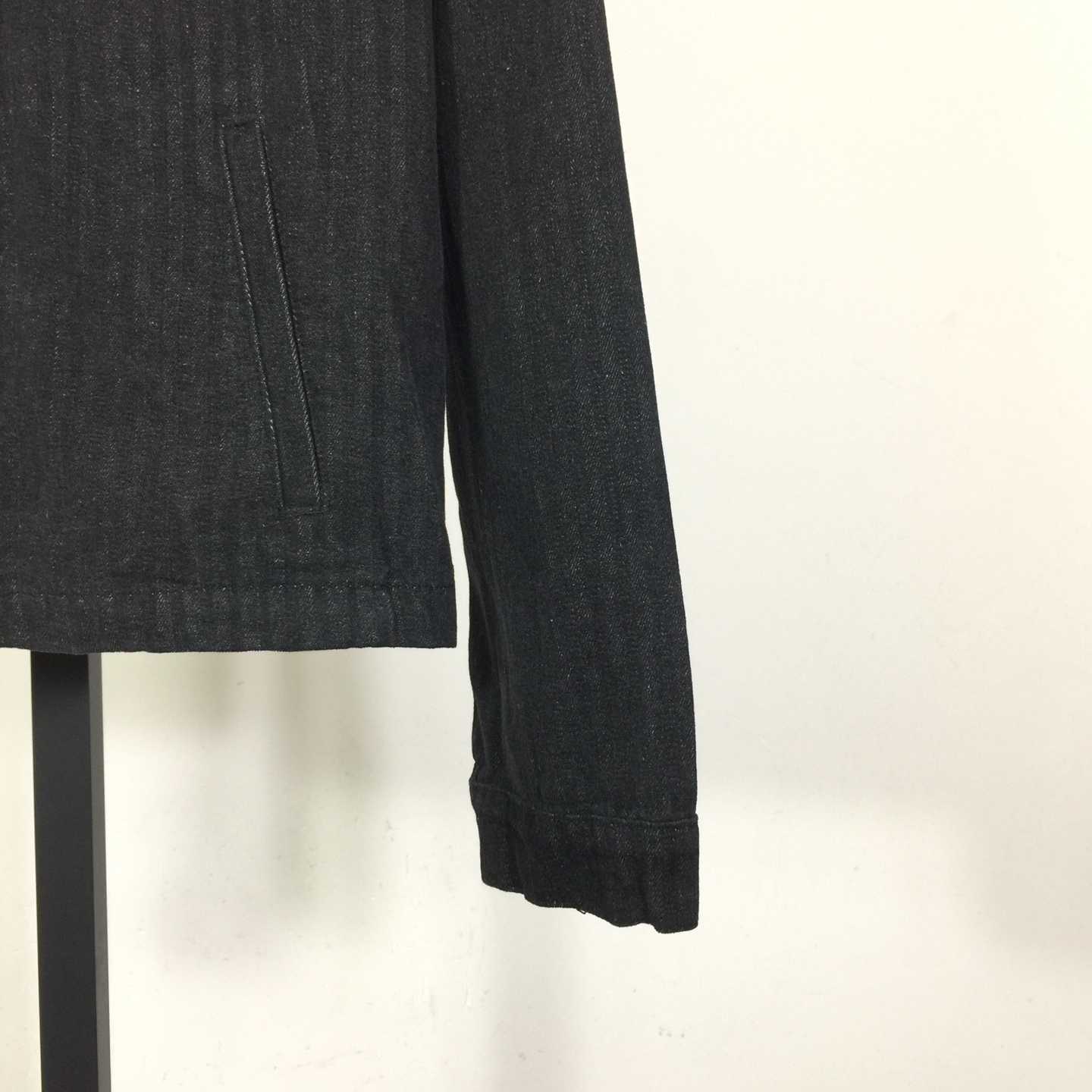 Prada Chevron Denim Blouson Jacket - EUR FASHION