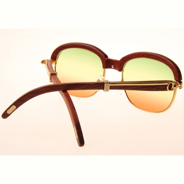 Cartier CT_1116679 Sunglasses In Gold Three Color Lens - EUR FASHION