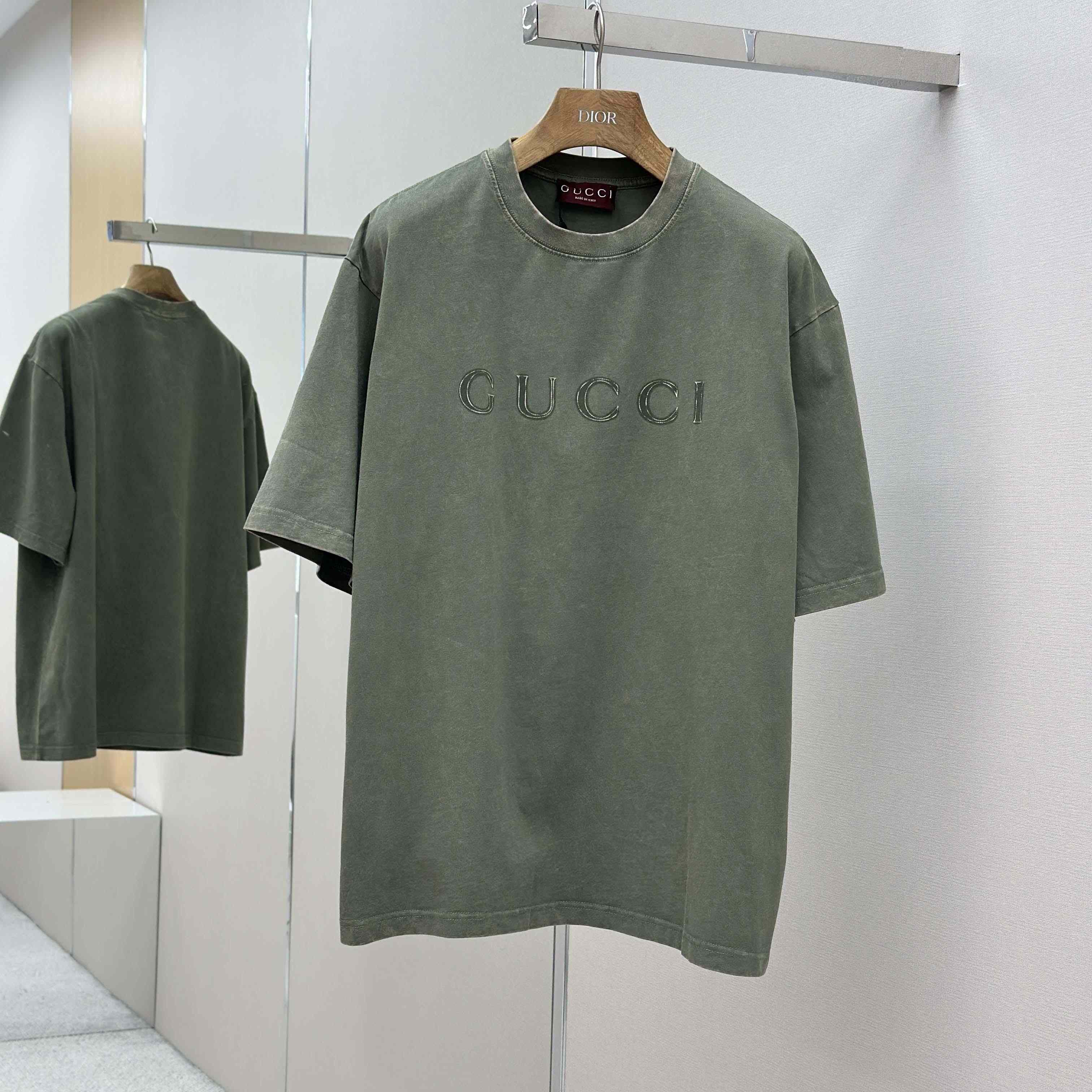 Gucci Cotton jersey T-shirt With Print  - EUR FASHION