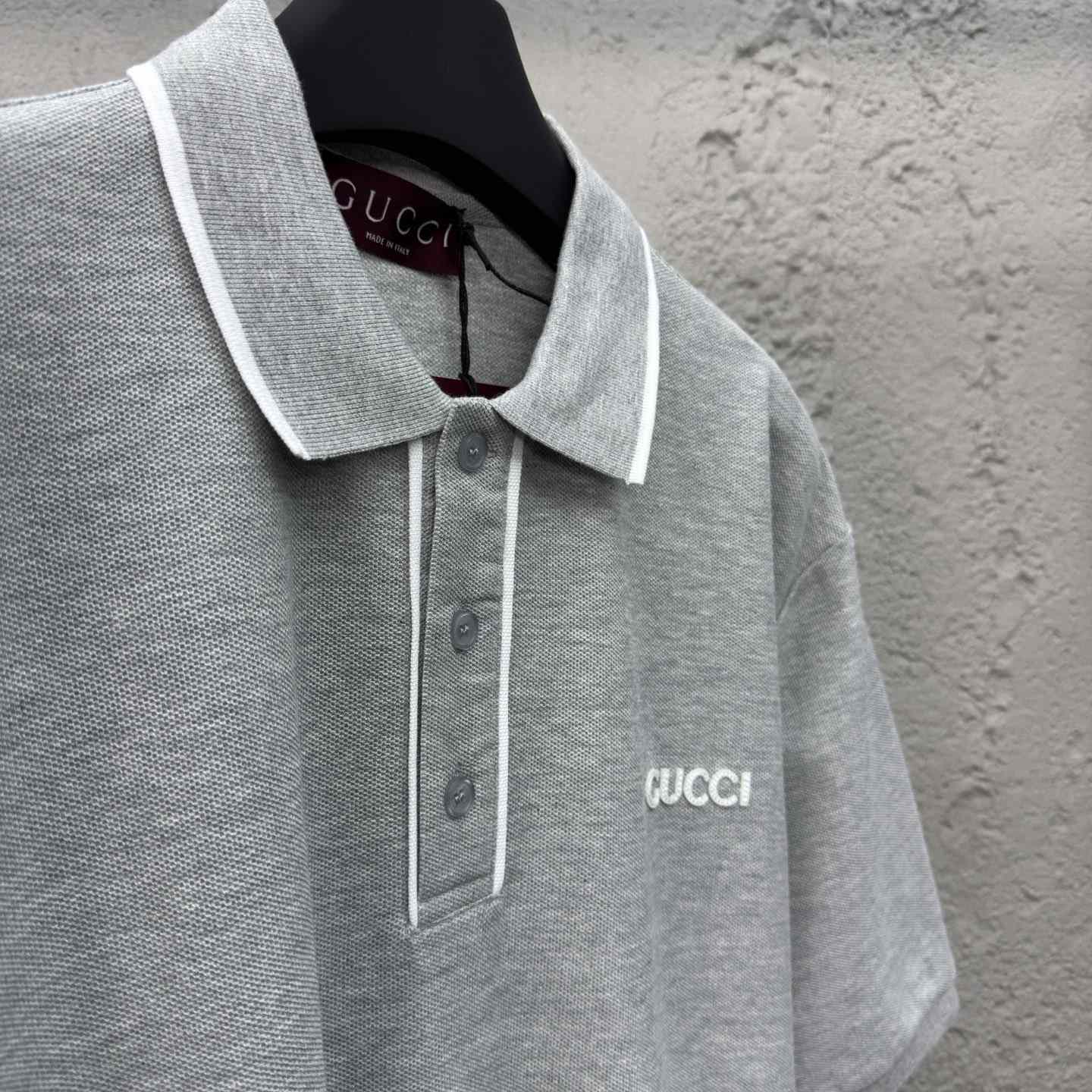 Gucci Cotton Piquet Polo Shirt - EUR FASHION