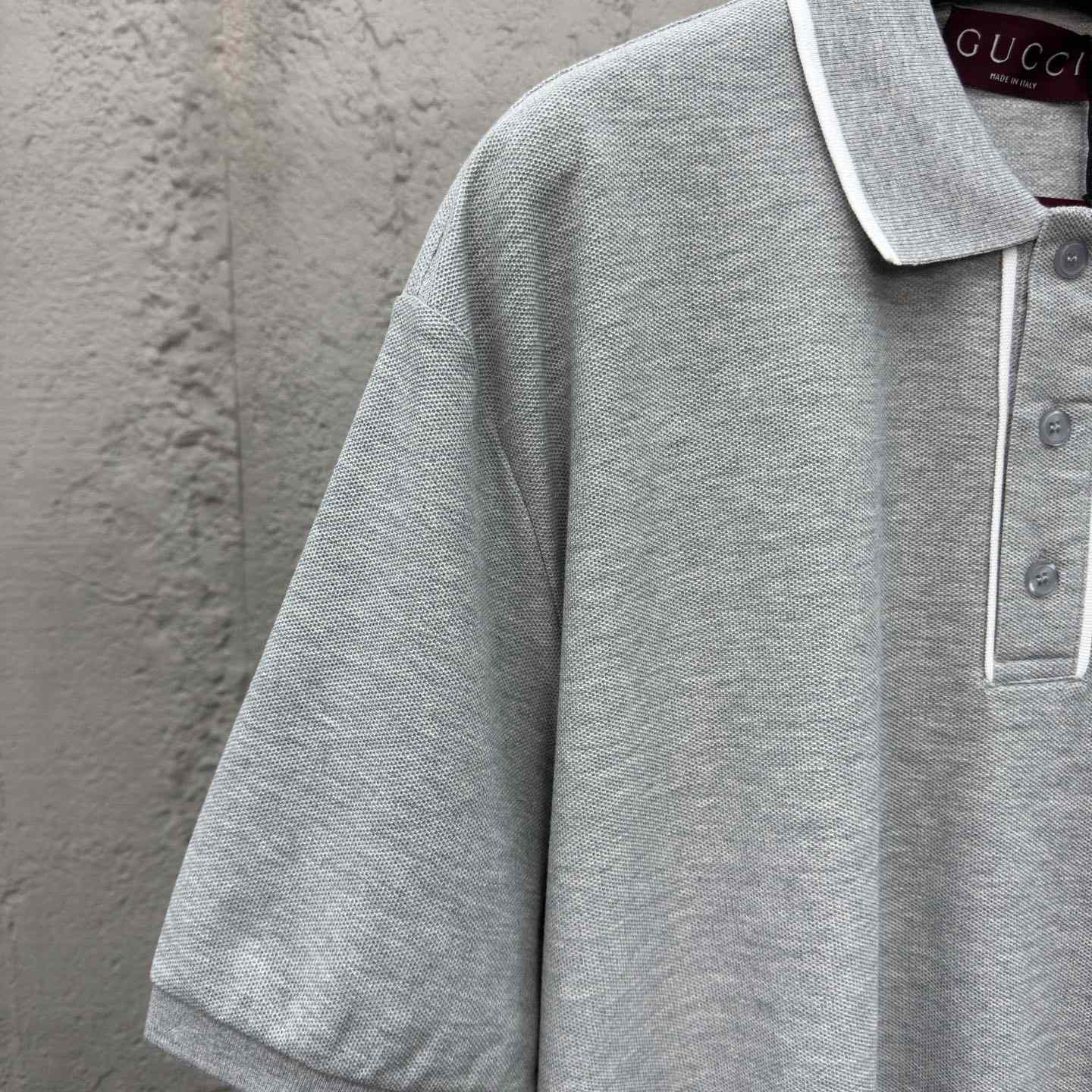 Gucci Cotton Piquet Polo Shirt - EUR FASHION