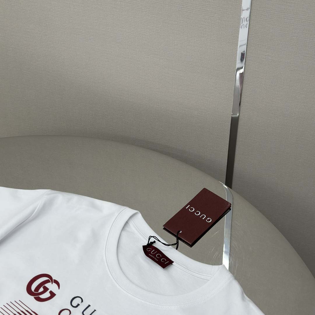 Gucci Printed Cotton Jersey T-shirt - EUR FASHION