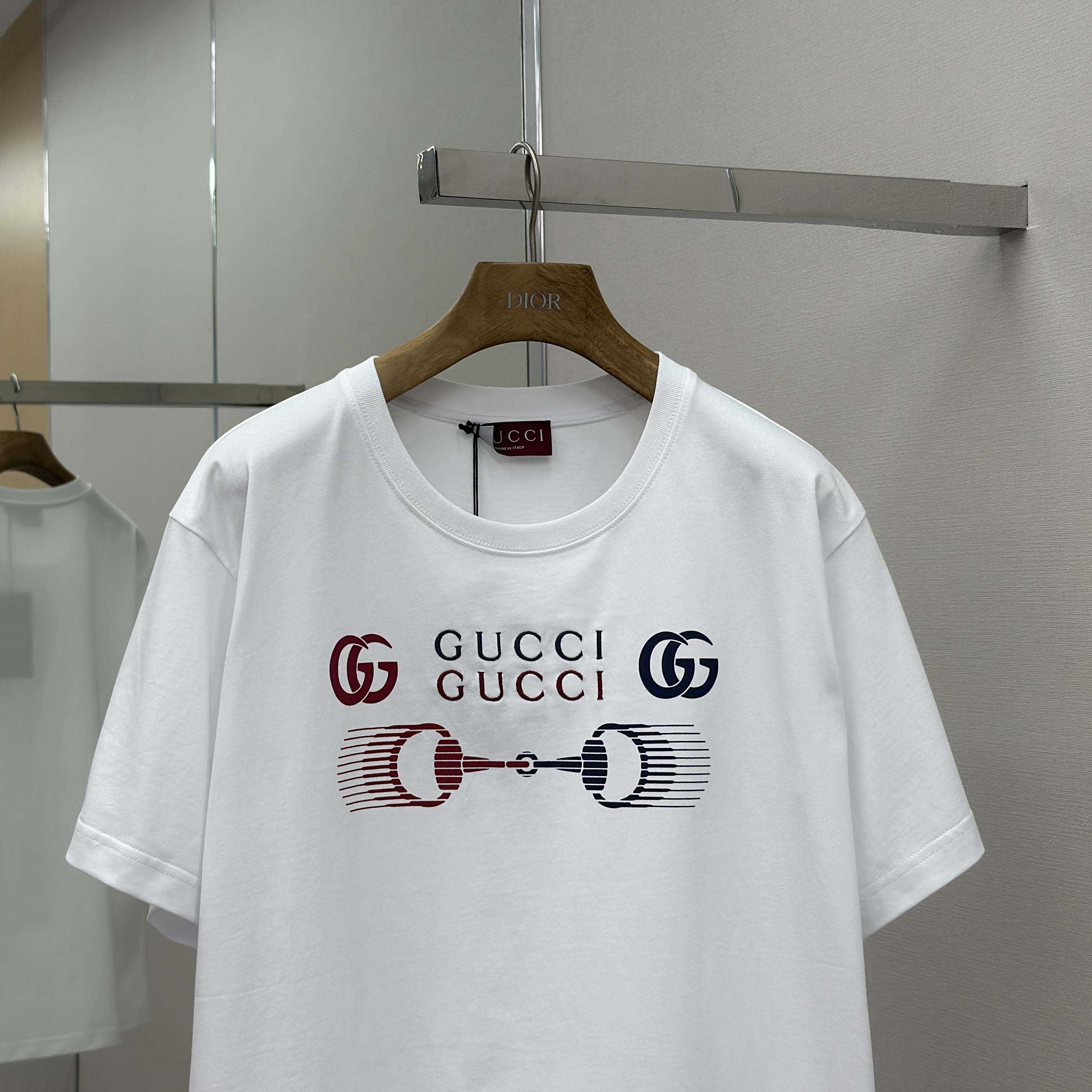 Gucci Printed Cotton Jersey T-shirt - EUR FASHION