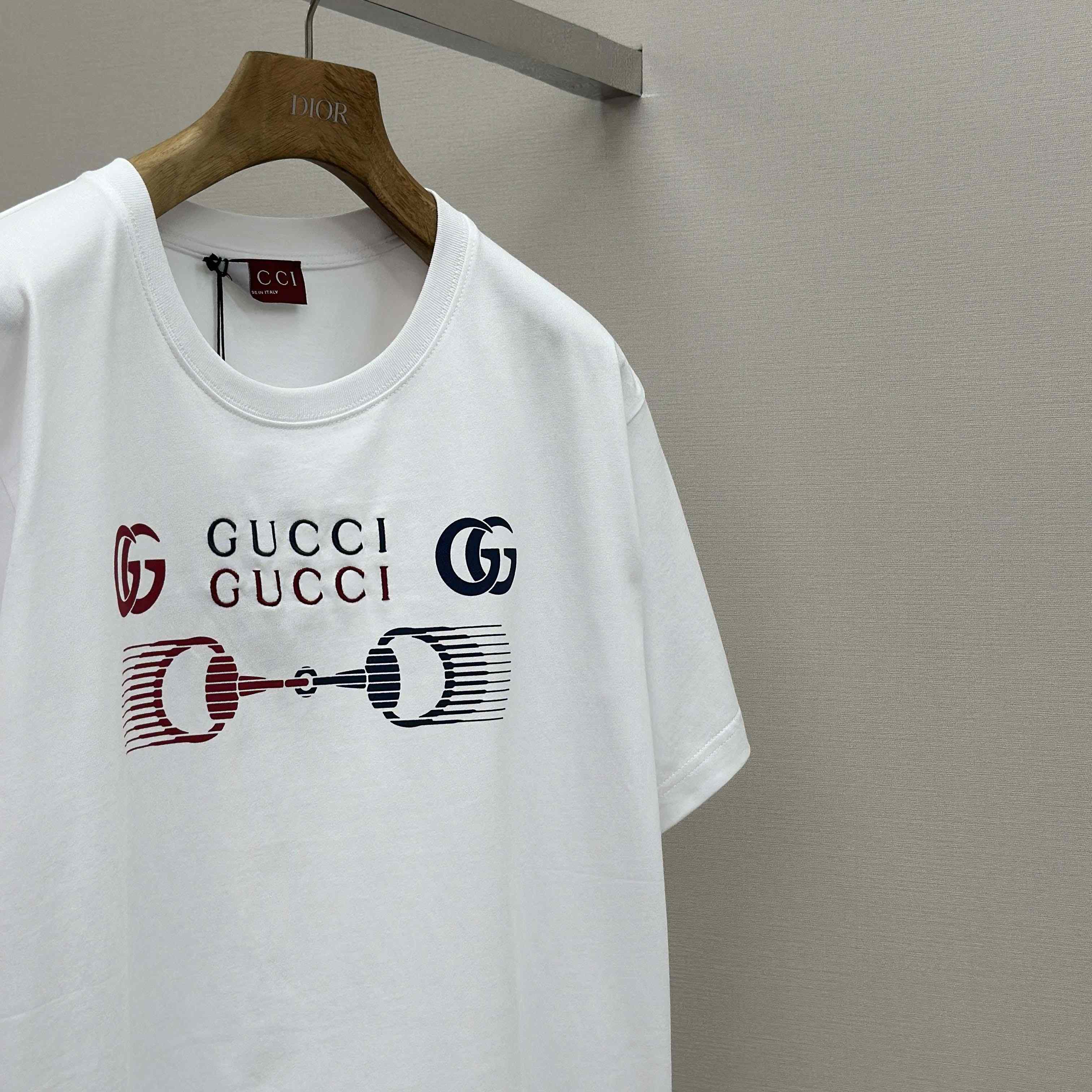Gucci Printed Cotton Jersey T-shirt - EUR FASHION