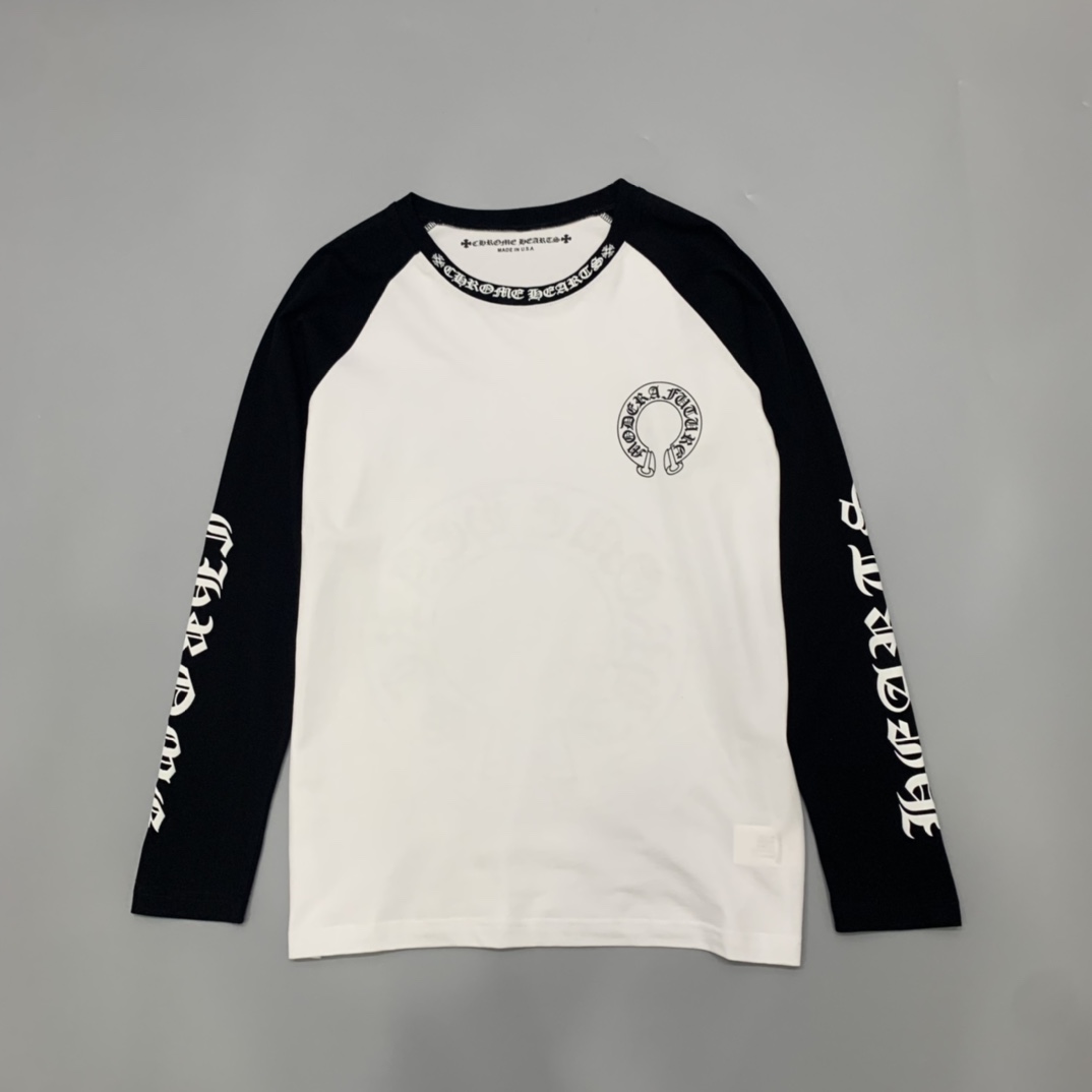 Chrome Hearts Horseshoe Neck Tee - EUR FASHION