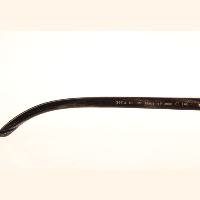 Cartier CT_3524012 Black Grey Buffalo Sunglasses In Gold Brown - EUR FASHION