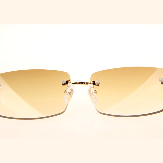 Cartier CT_3524012 Black Grey Buffalo Sunglasses In Gold Brown - EUR FASHION