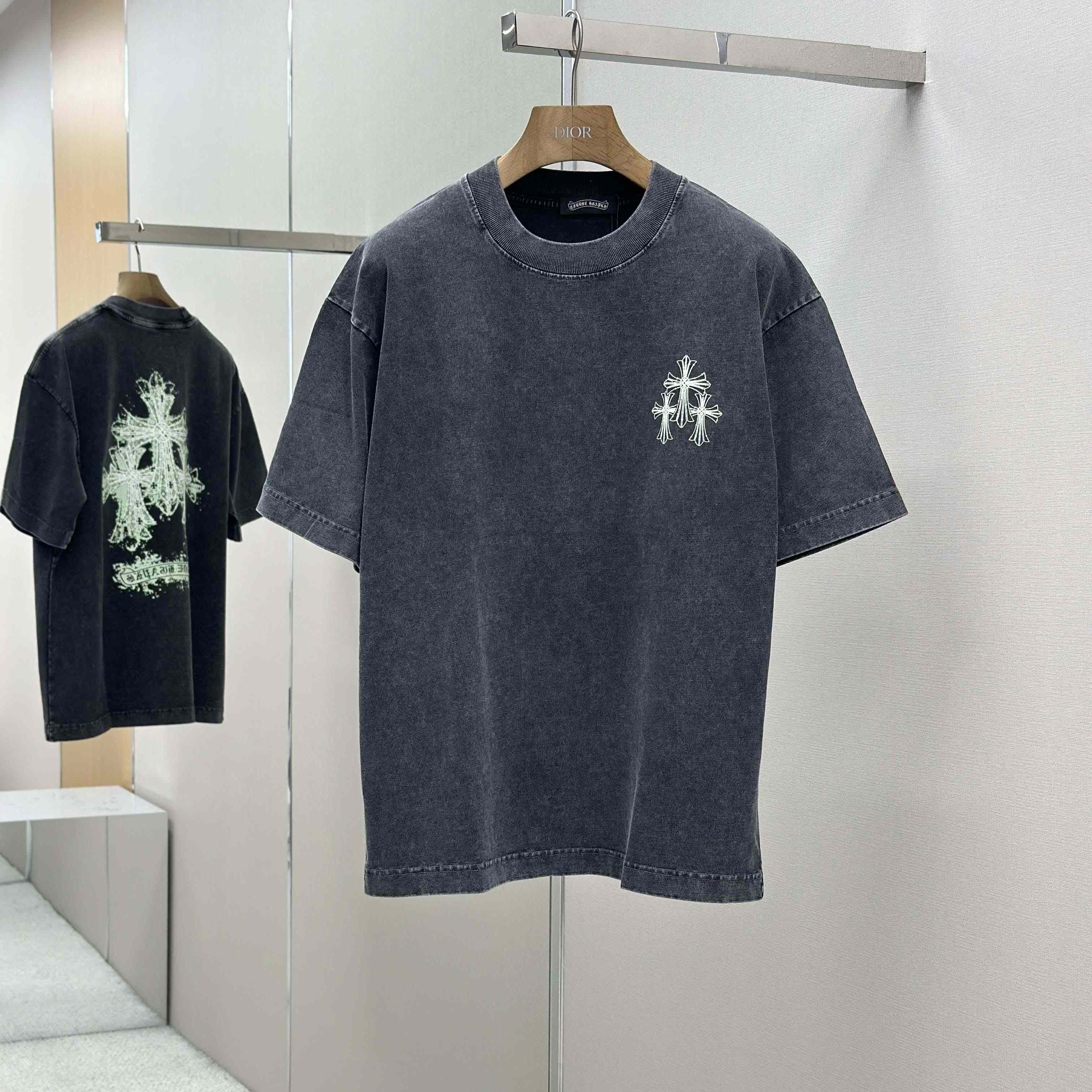 Chrome Hearts Cotton Tee - EUR FASHION