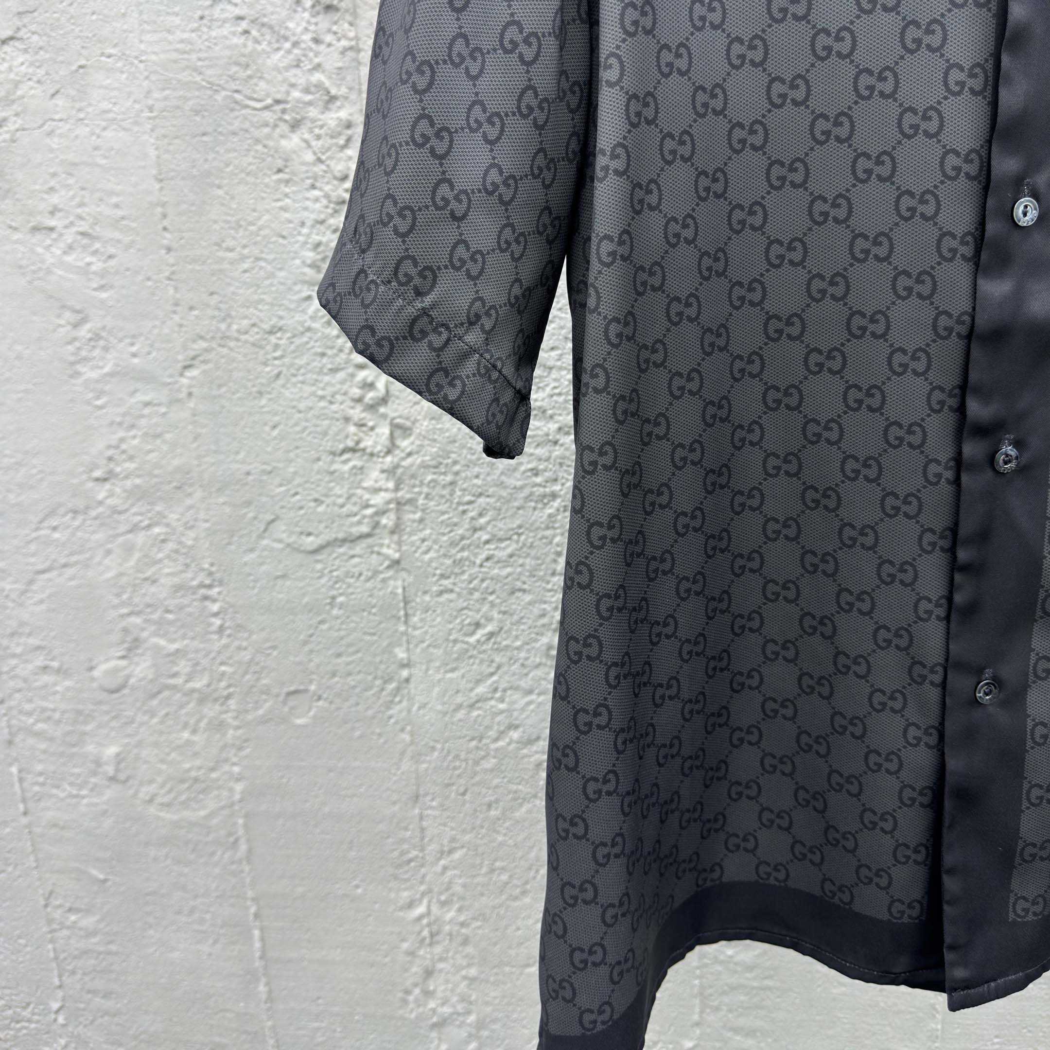Gucci Printed Silk Twill Bowling Shirt - EUR FASHION