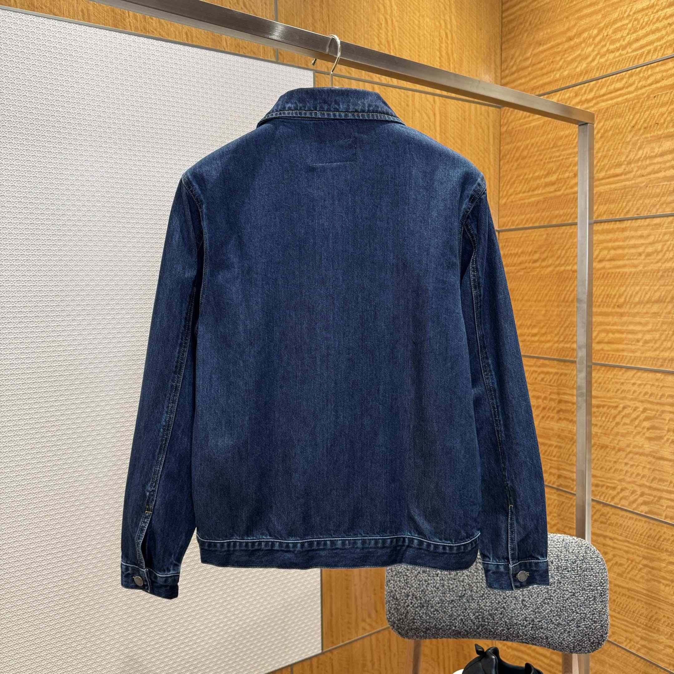 Prada Light Denim Zipper Jacket - EUR FASHION