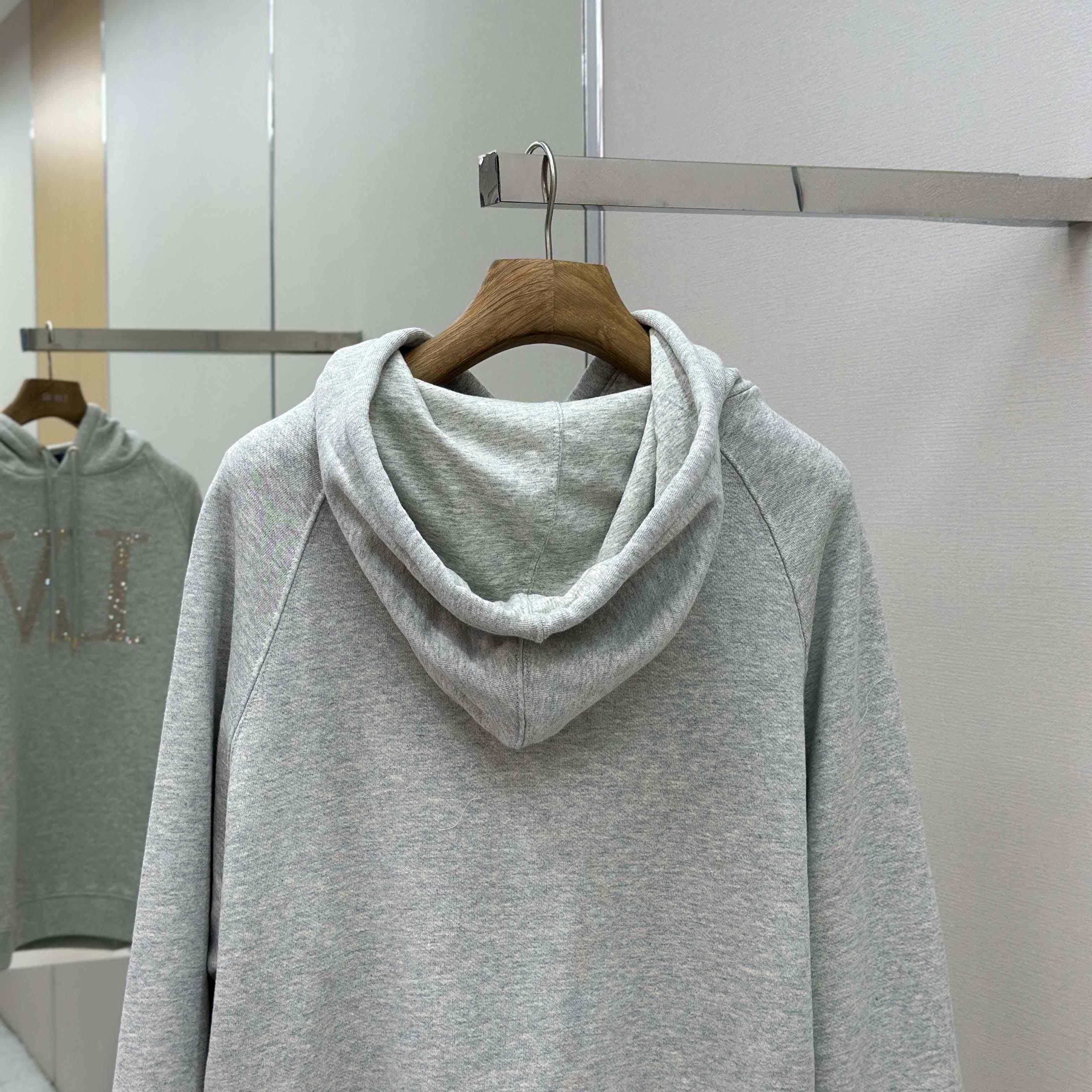 Louis Vuitton Rhinestone Signature Hoodie   1AIBLF - EUR FASHION
