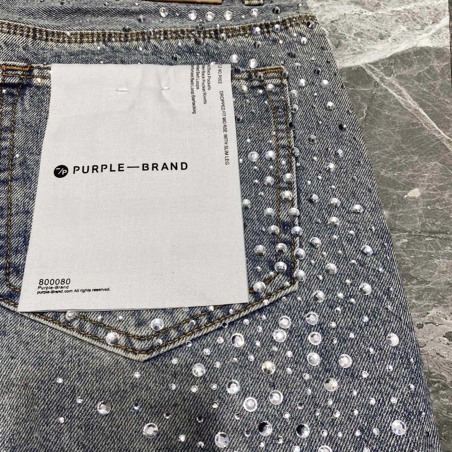 Purple-Brand Shorts   5102 - EUR FASHION