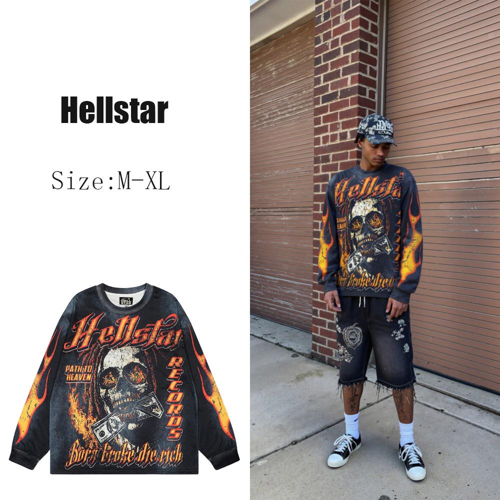 Hellstar Long-Sleeve T-shirt - EUR FASHION