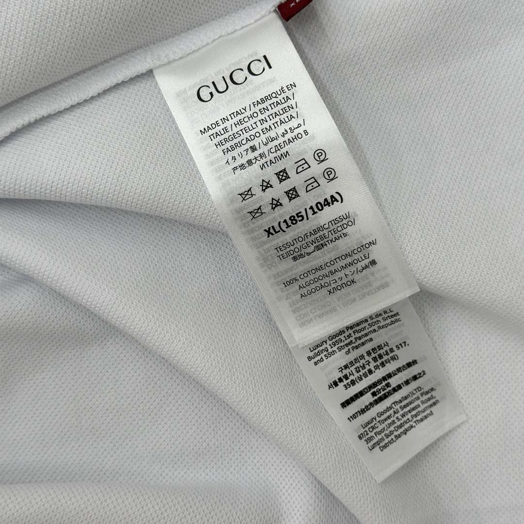 Gucci Cotton Piquet Polo Shirt - EUR FASHION