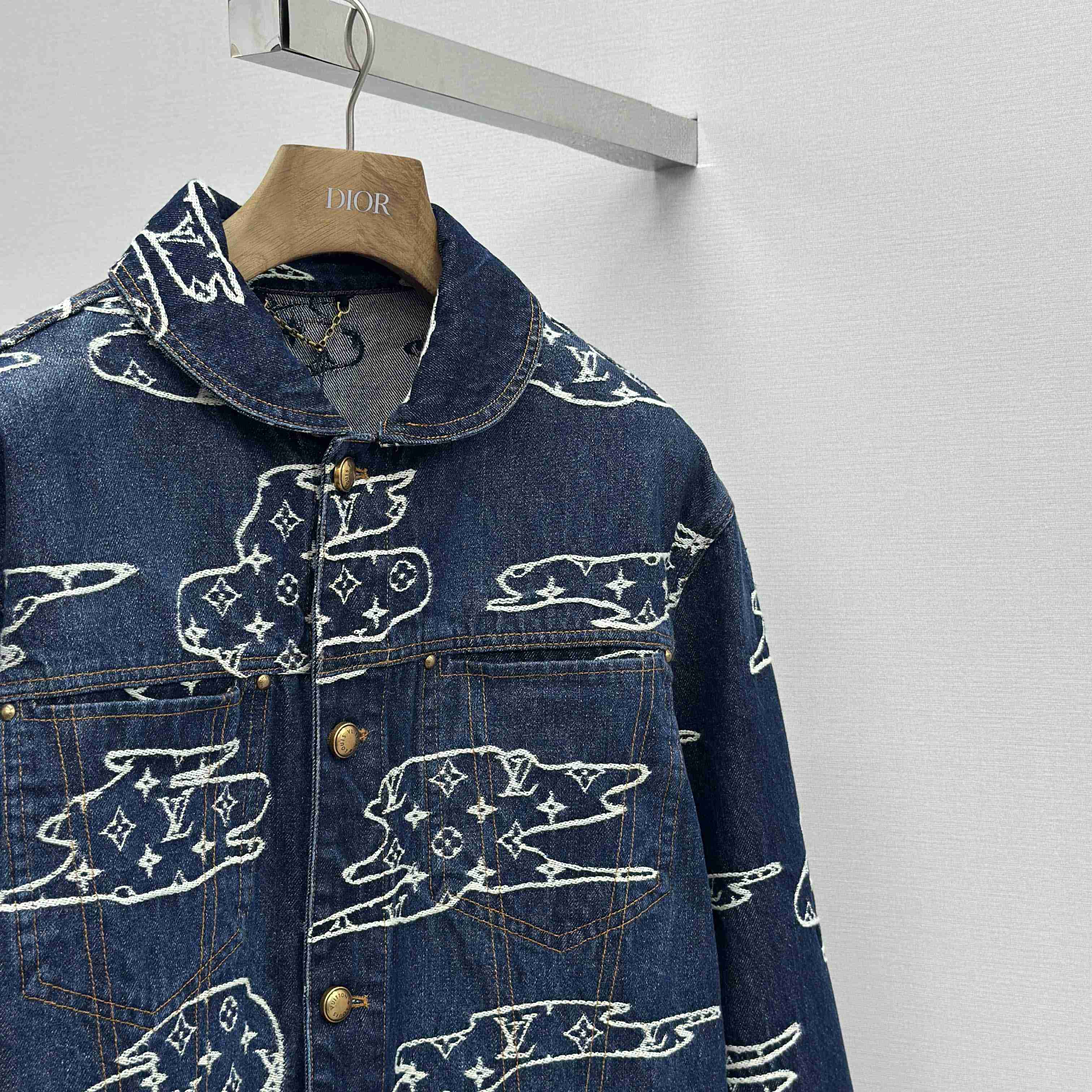 Louis Vuitton Monogram Denim Workwear Blouson   1AILN5 - EUR FASHION